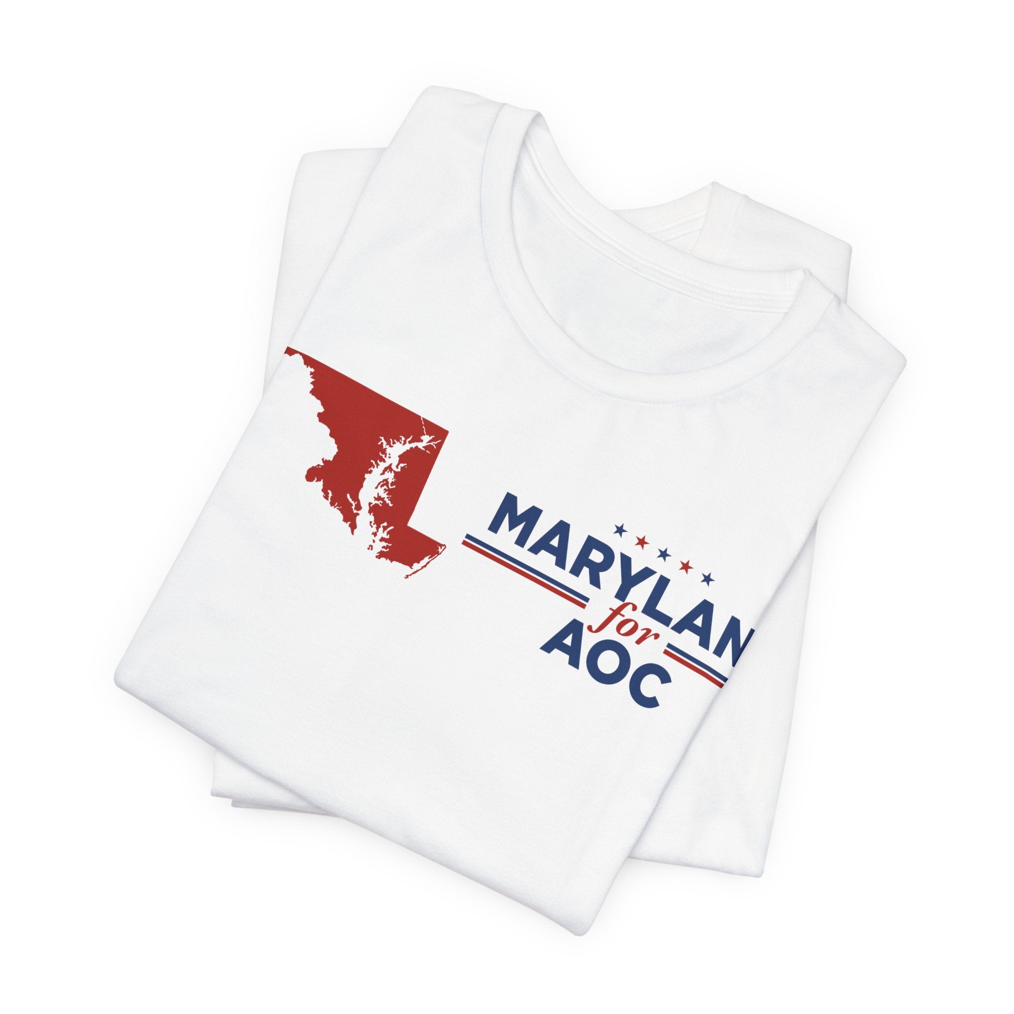Maryland for AOC for President Campaign T-Shirt 2028