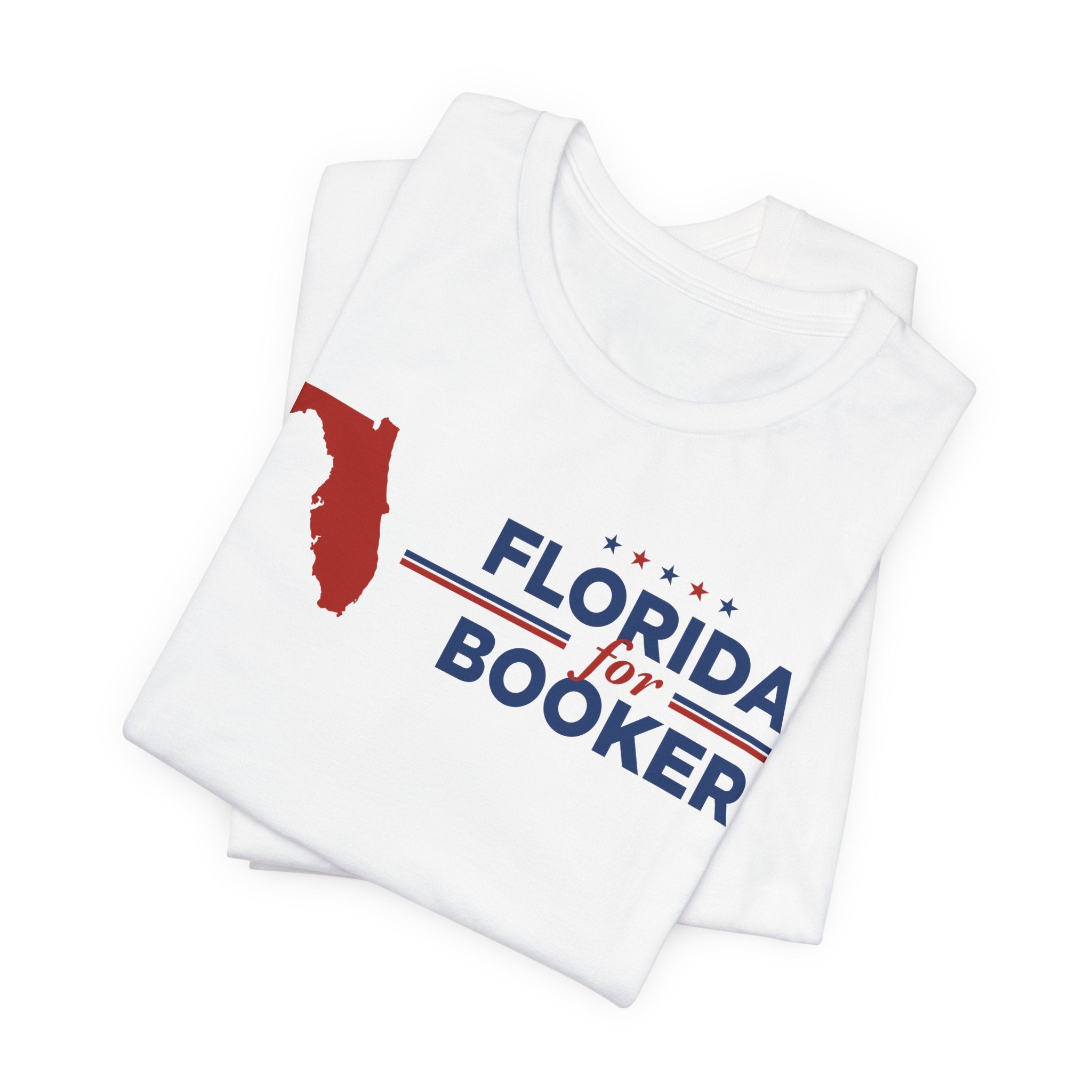 Florida for Cory Booker for President Campaign T-Shirt 2028