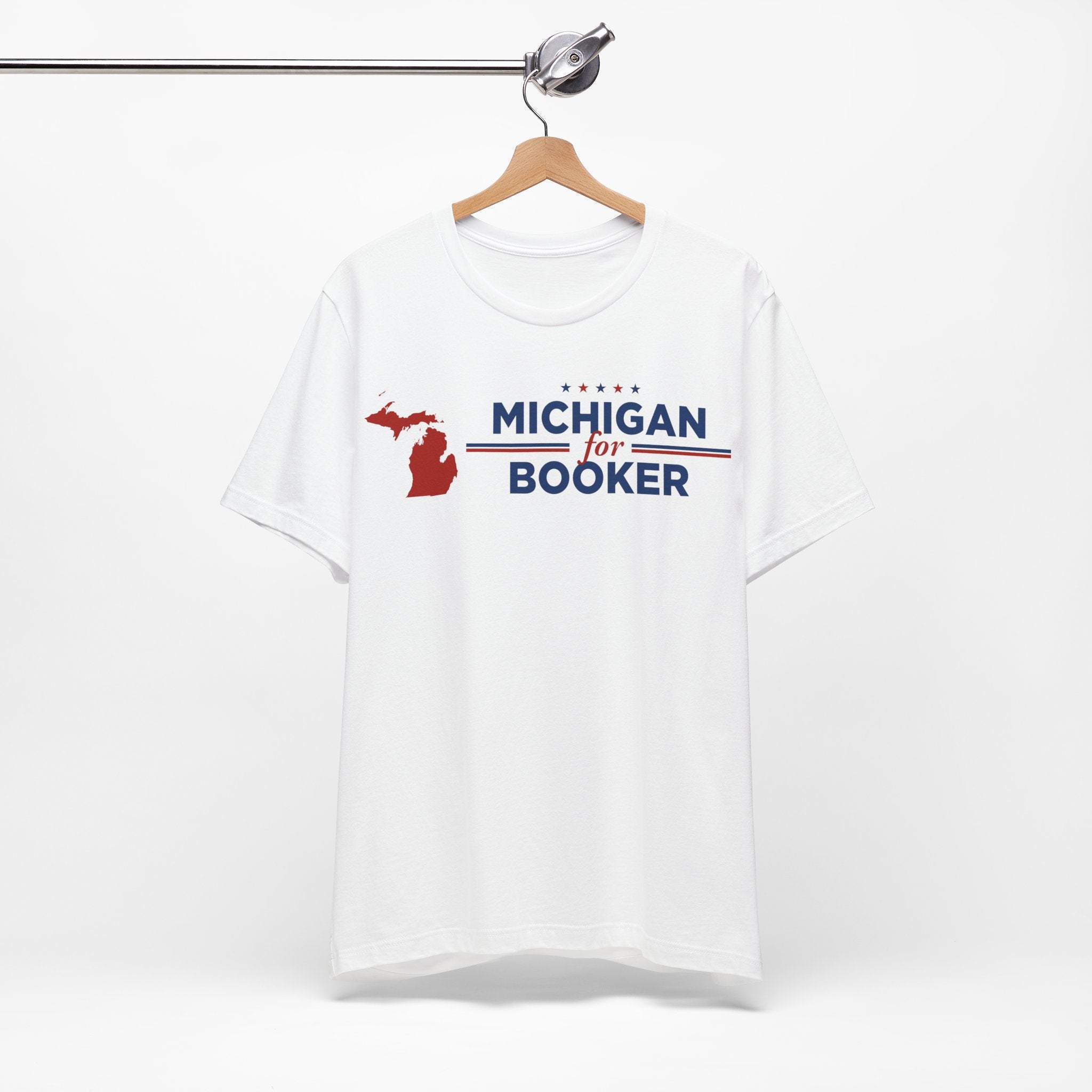 Michigan for Cory Booker for President Campaign T-Shirt 2028