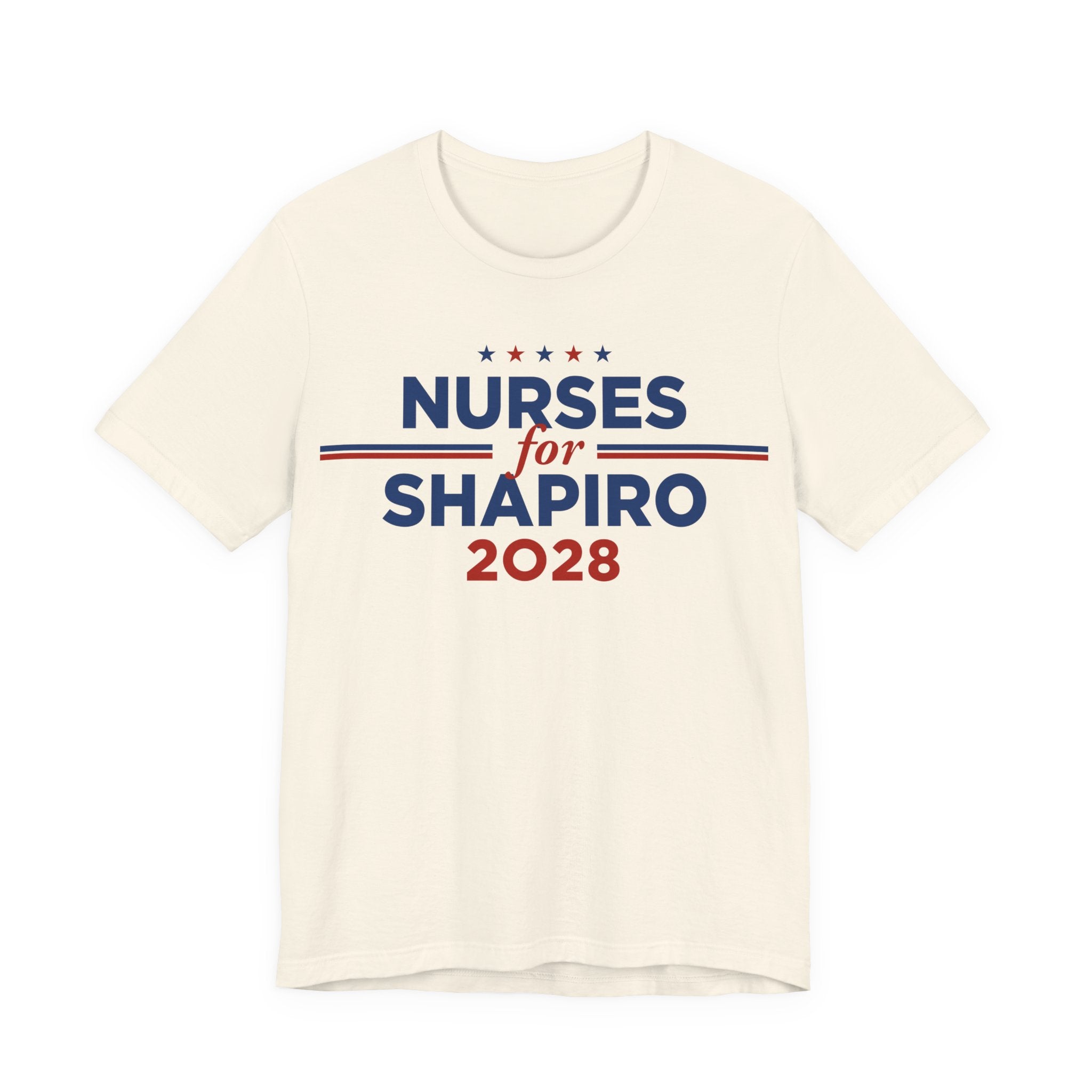 Nurses for Josh Shapiro for President Campaign T-Shirt 2028