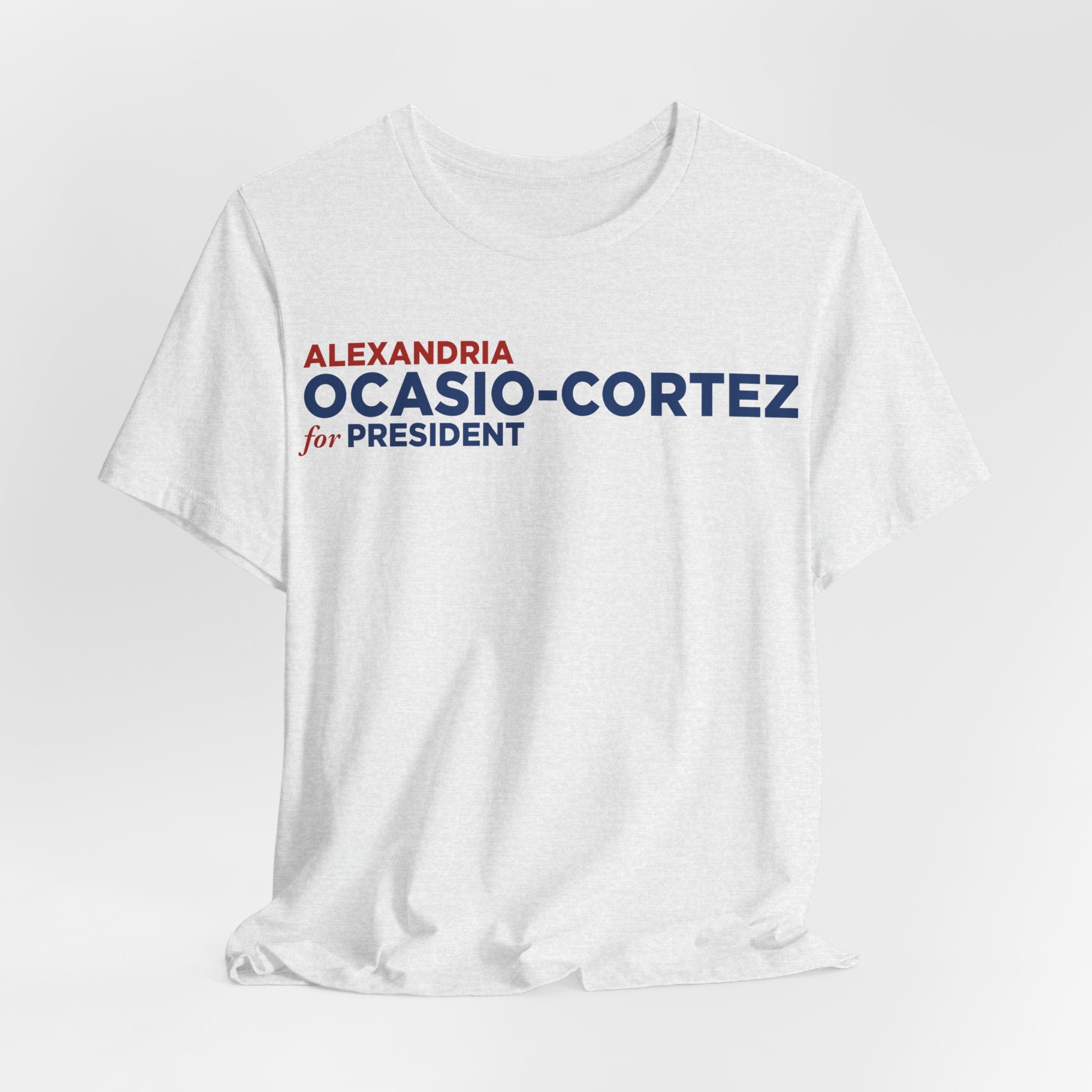 Alexandria Ocasio-Cortez AOC for President Campaign T-Shirt 2028