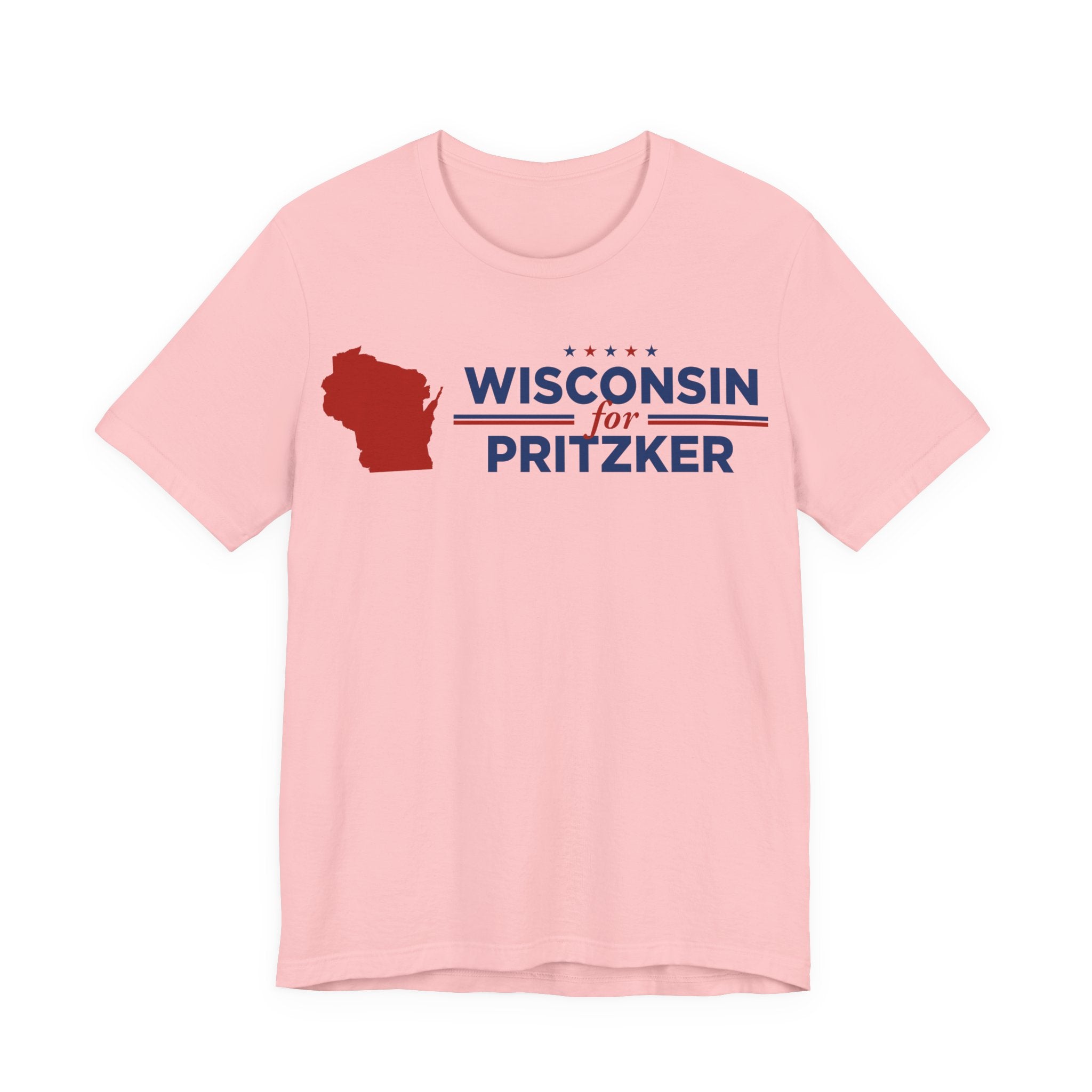 Wisconsin for J.B. Pritzker for President Campaign T-Shirt 2028