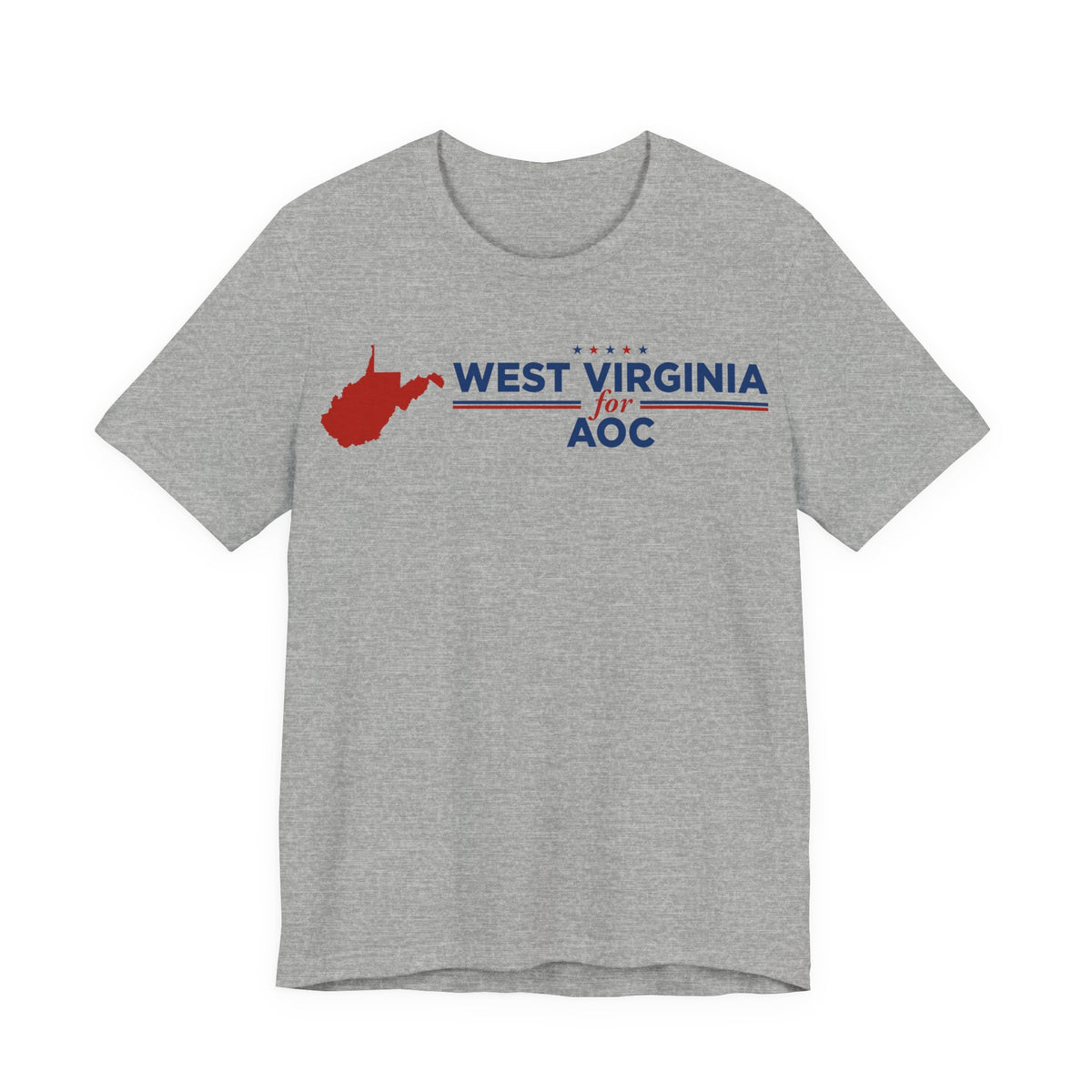West Virginia for AOC for President Campaign T-Shirt 2028