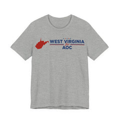 West Virginia for AOC for President Campaign T-Shirt 2028