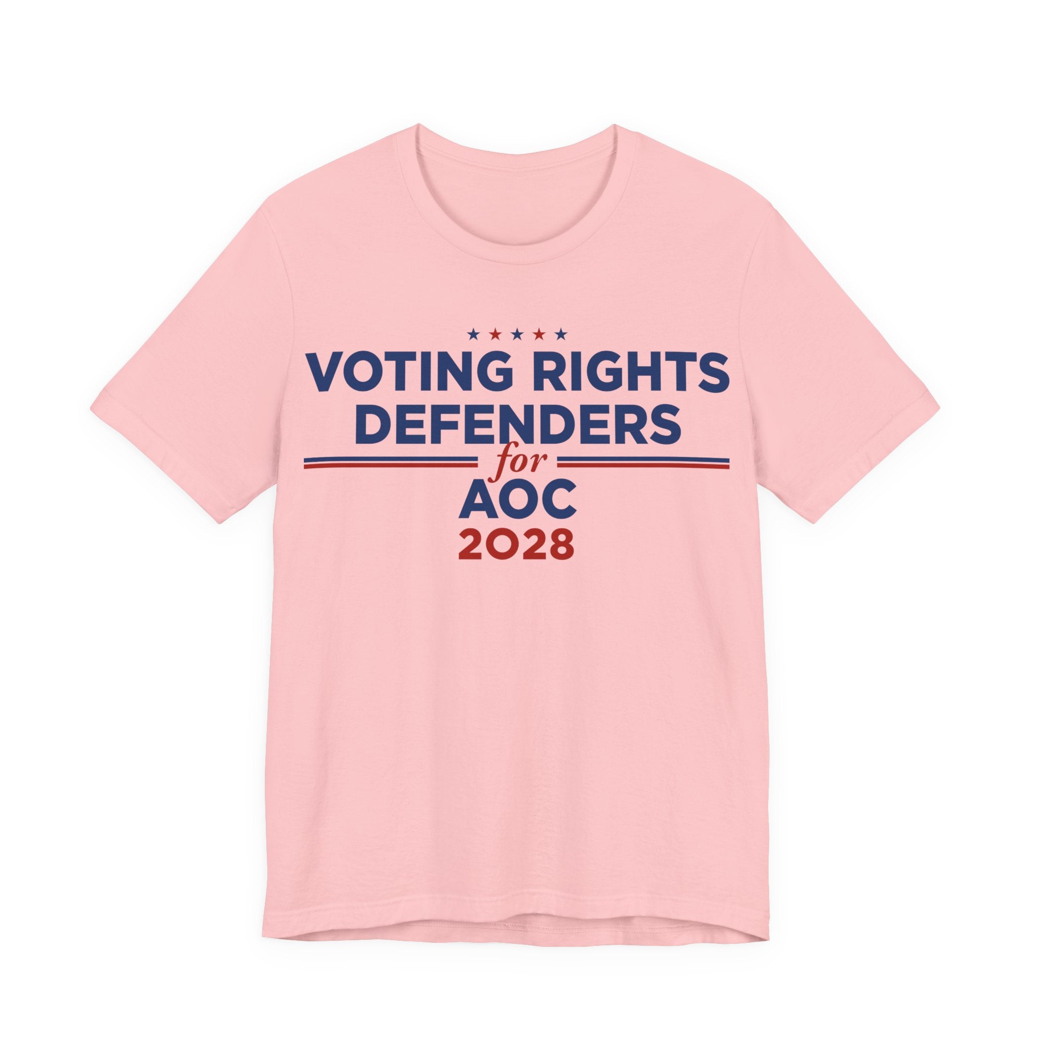 Voting Right Defenders for AOC for President Campaign T-Shirt 2028