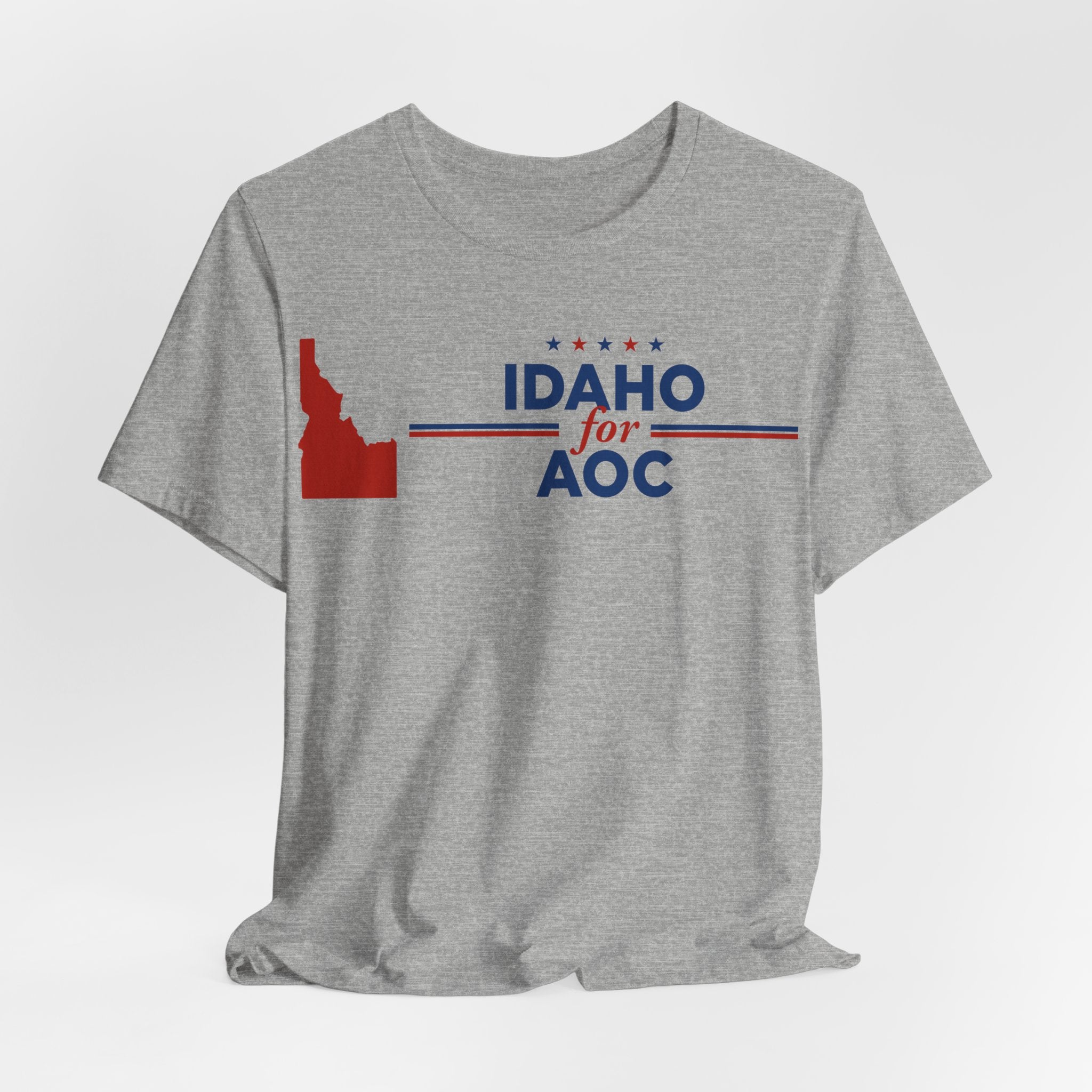 Idaho for AOC for President Campaign T-Shirt 2028