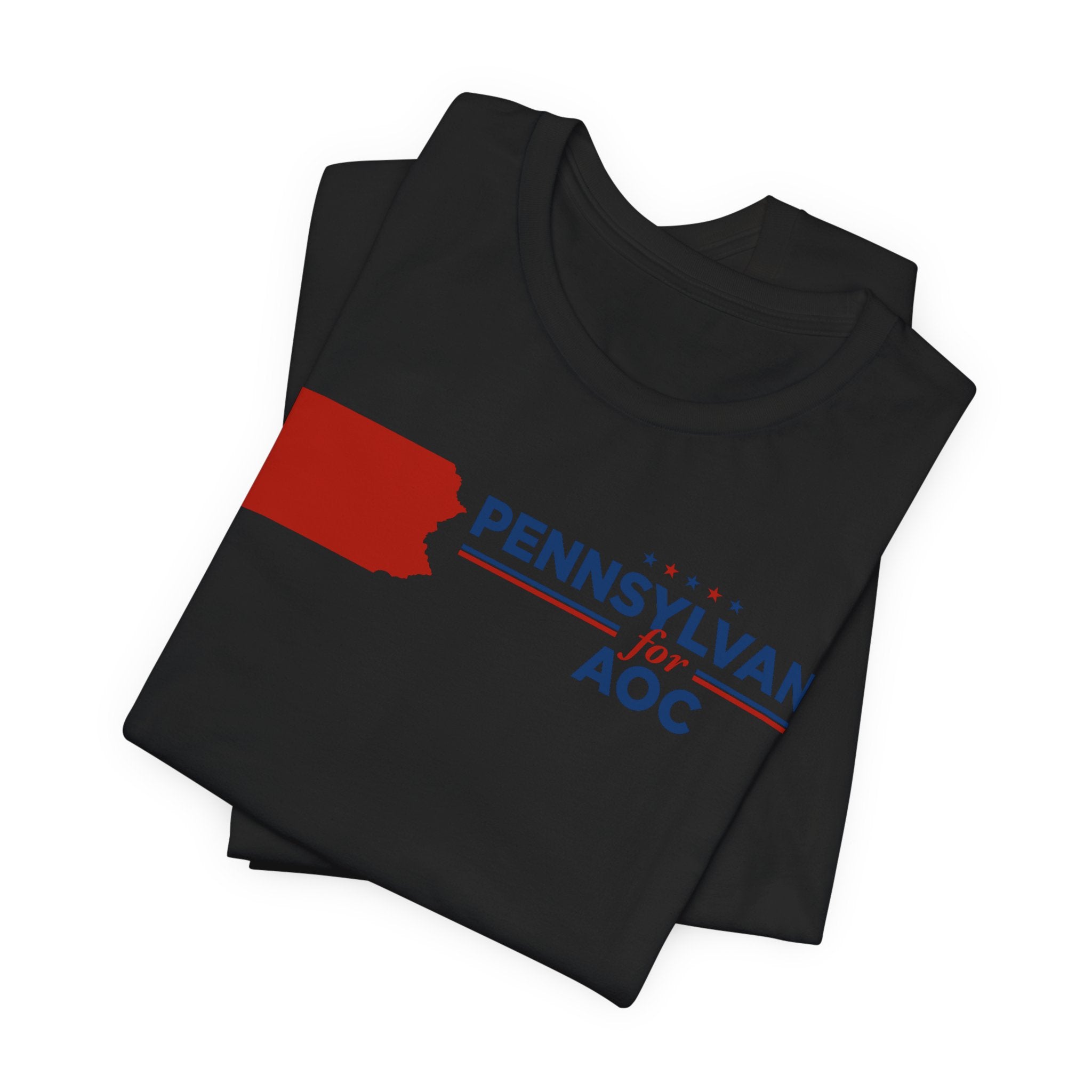 Pennsylvania for AOC for President Campaign T-Shirt 2028