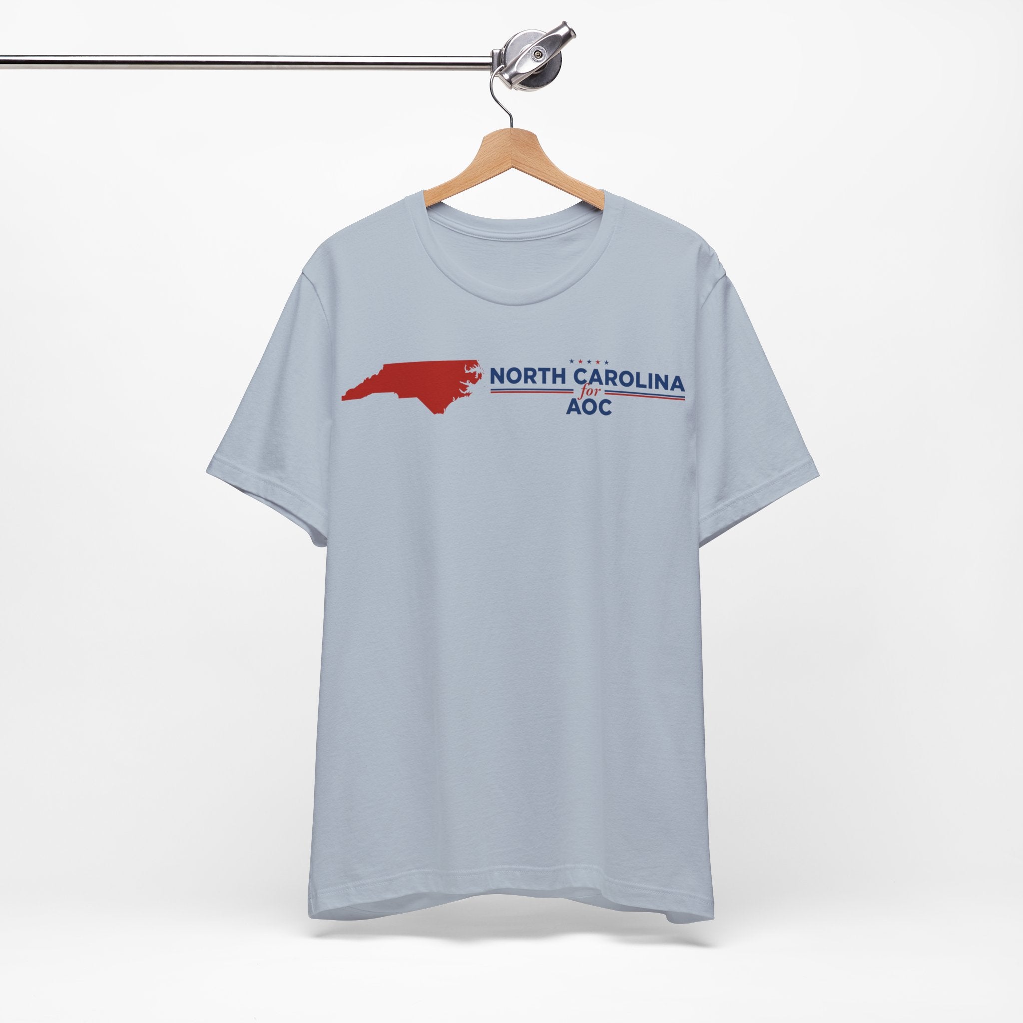 North Carolina for AOC for President Campaign T-Shirt 2028