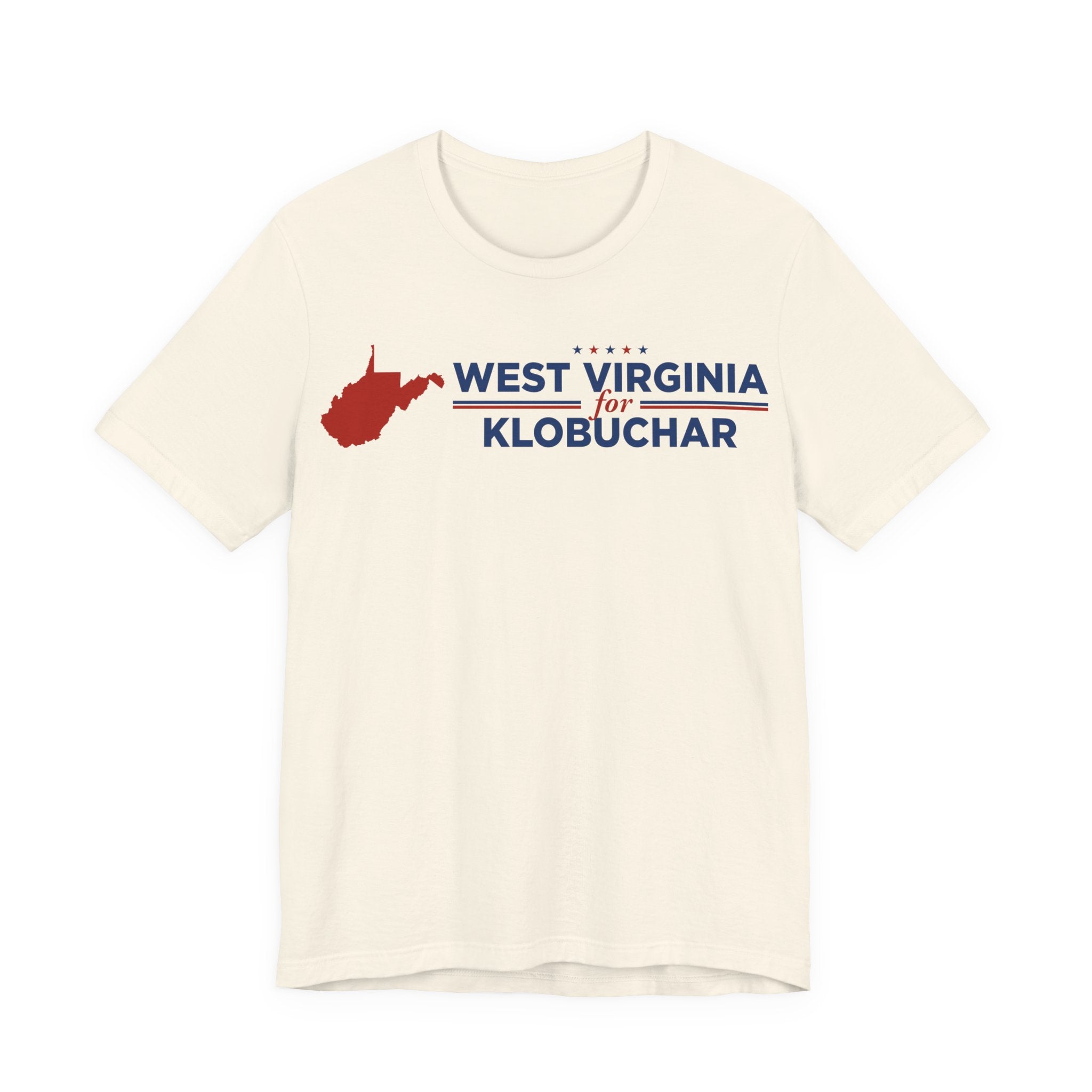 West Virginia for Amy Klobuchar for President Campaign T-Shirt 2028