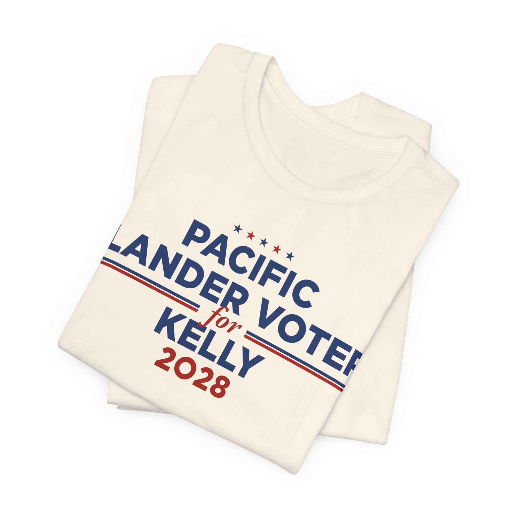 Pacific Islander Voters for Mark Kelly for President Campaign T-Shirt 2028