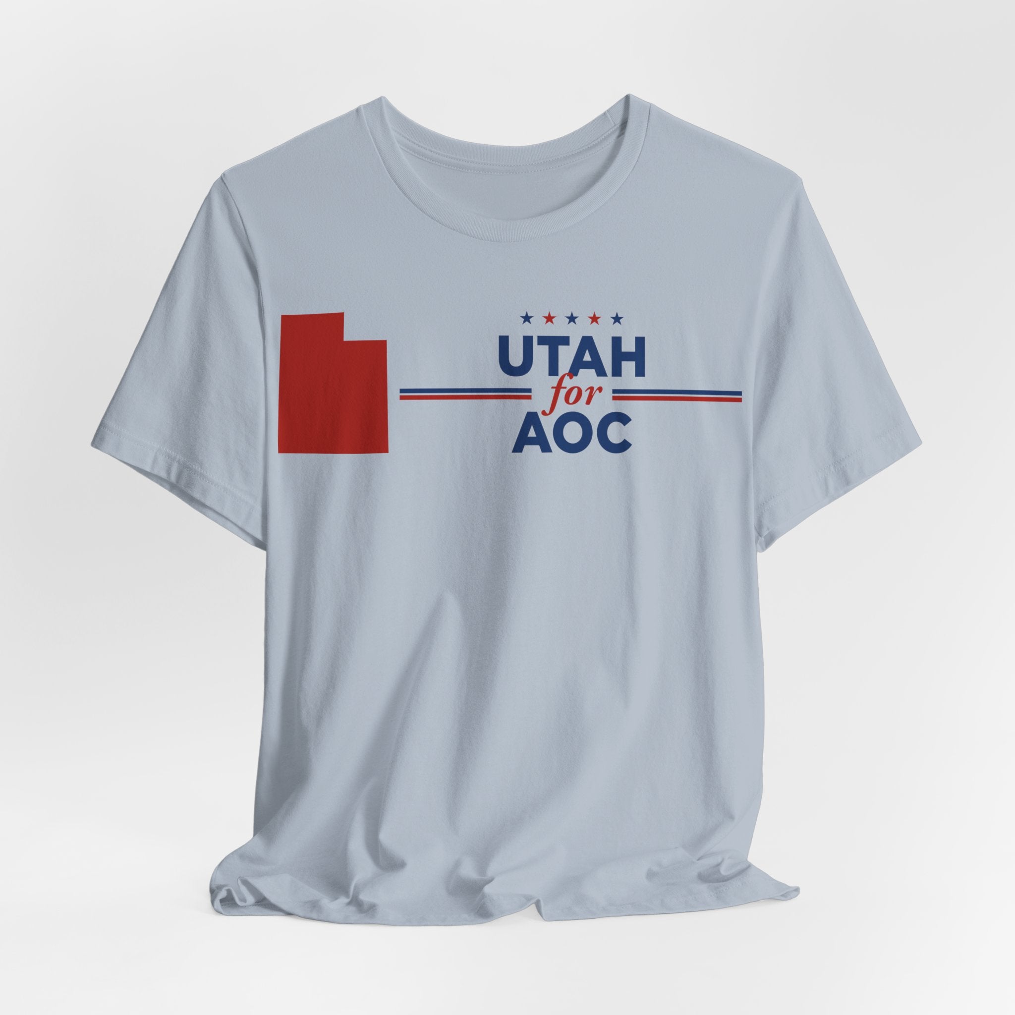 Utah for AOC for President Campaign T-Shirt 2028