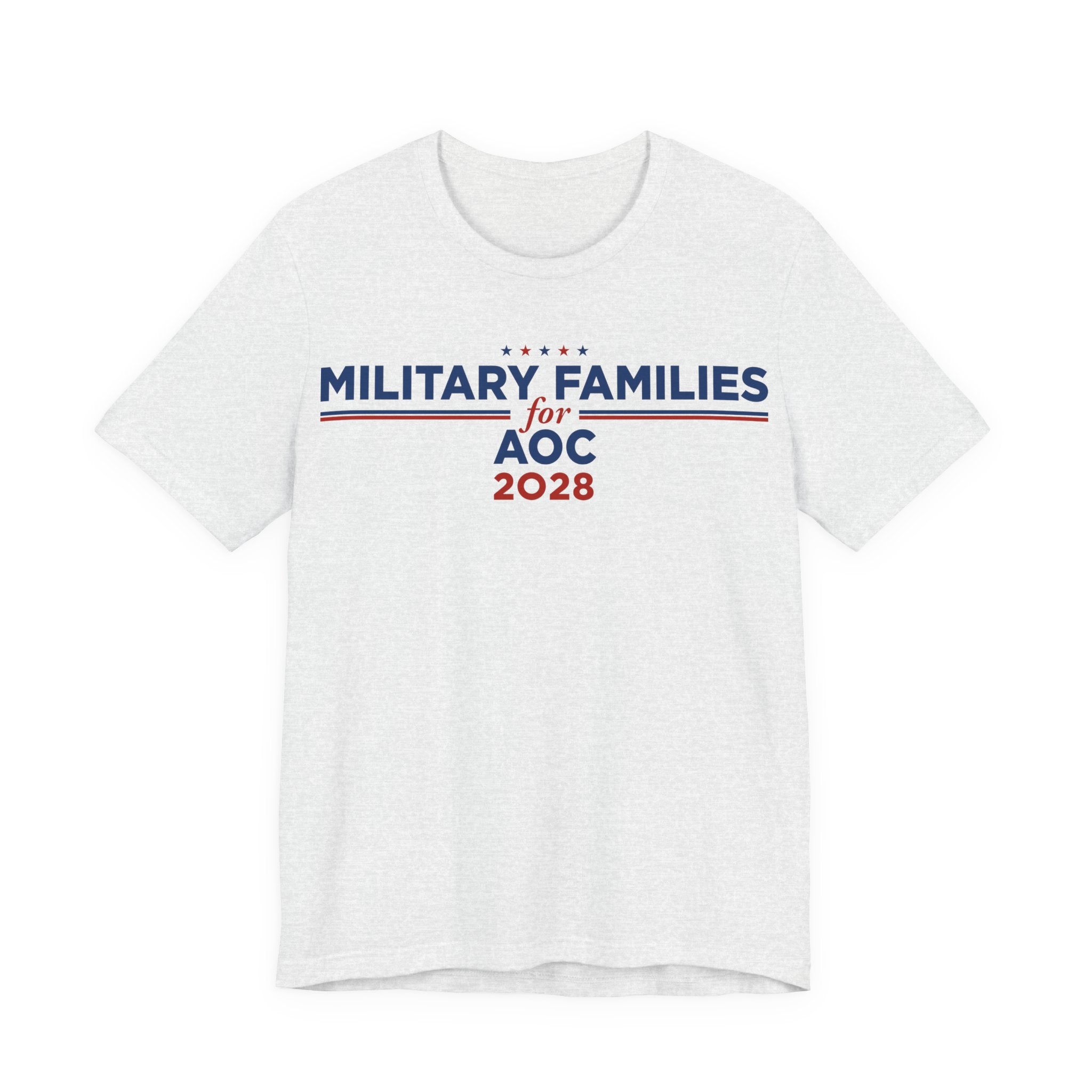 Military Families for AOC for President Campaign T-Shirt 2028