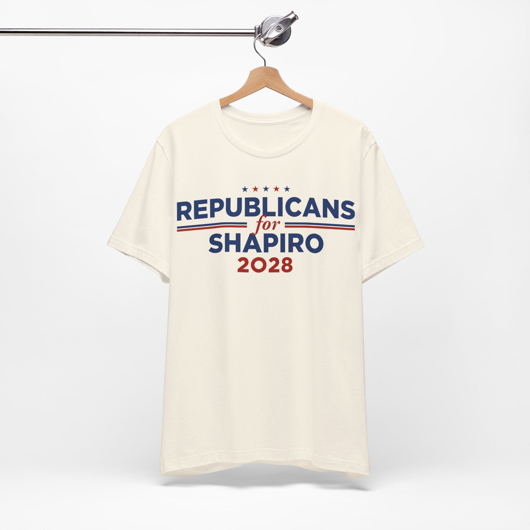 Republicans for Josh Shapiro for President Campaign T-Shirt 2028