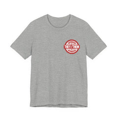 They/Them Approved Stamp T-Shirt | Bella+Canvas 3001 Pronoun Graphic Tee