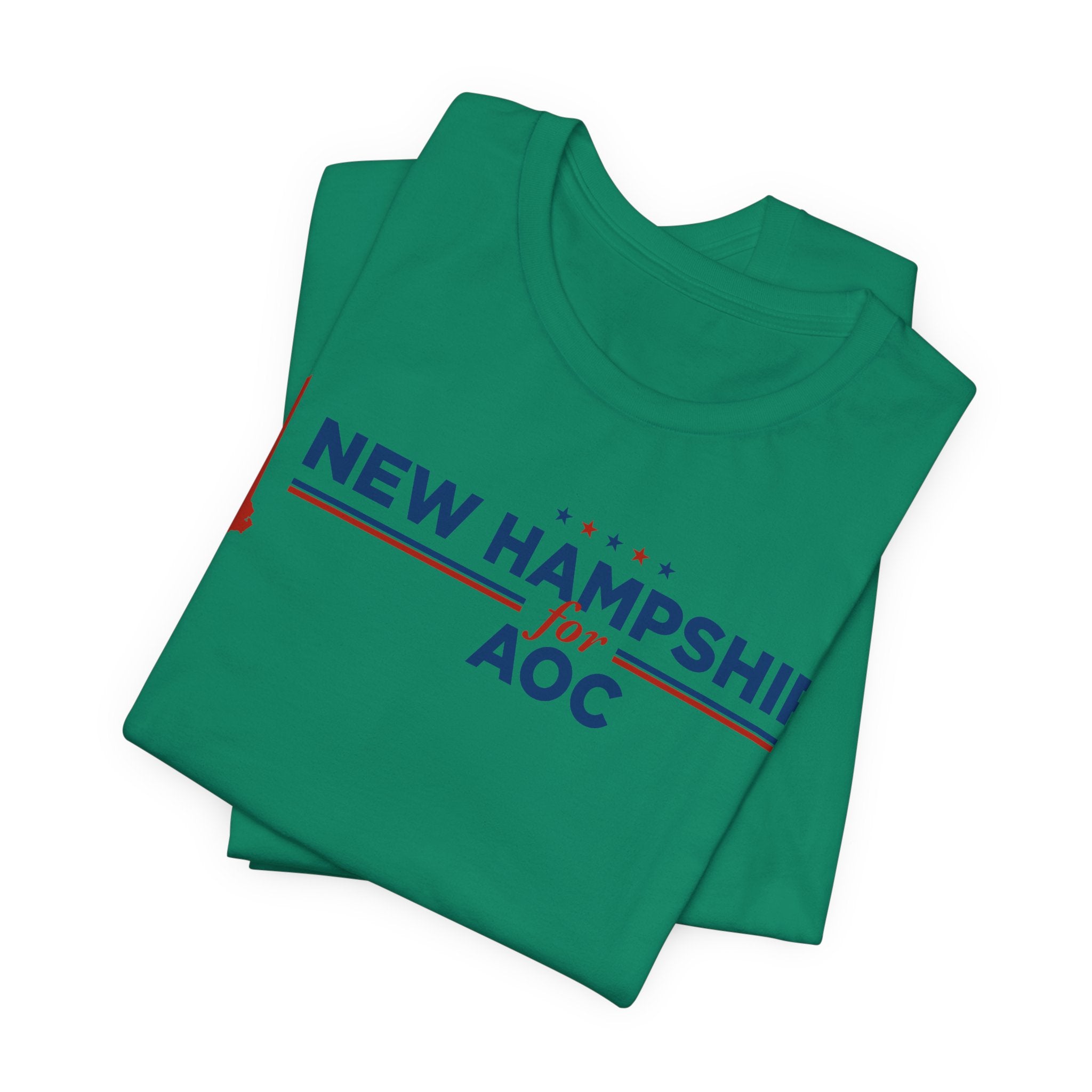 New Hampshire for AOC for President Campaign T-Shirt 2028