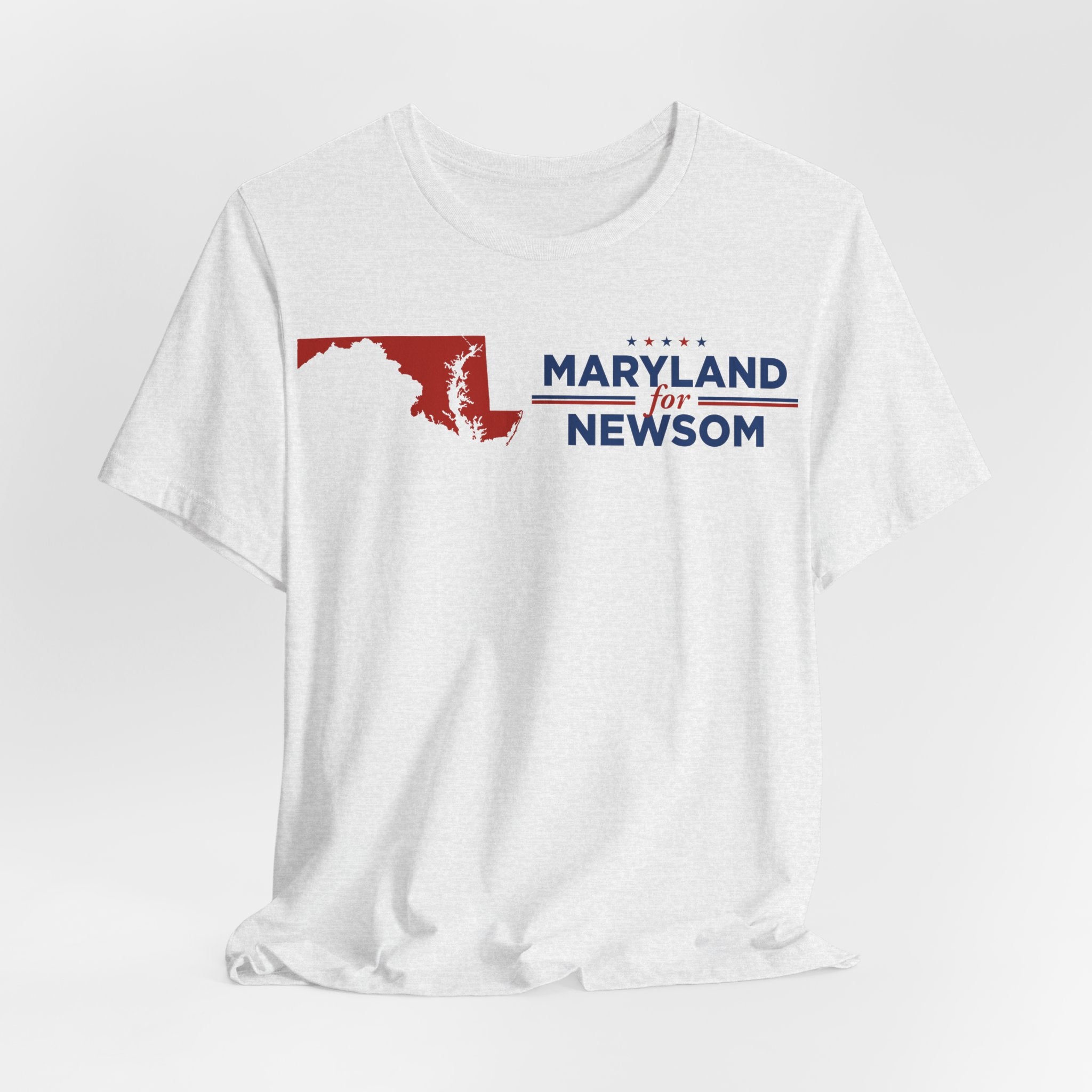 Maryland for Gavin Newsom for President Campaign T-Shirt 2028
