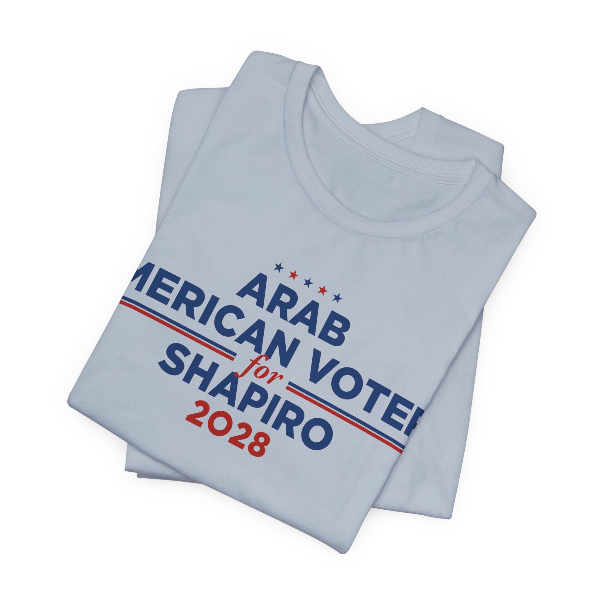 Arab American Voters for Josh Shapiro for President Campaign T-Shirt 2028