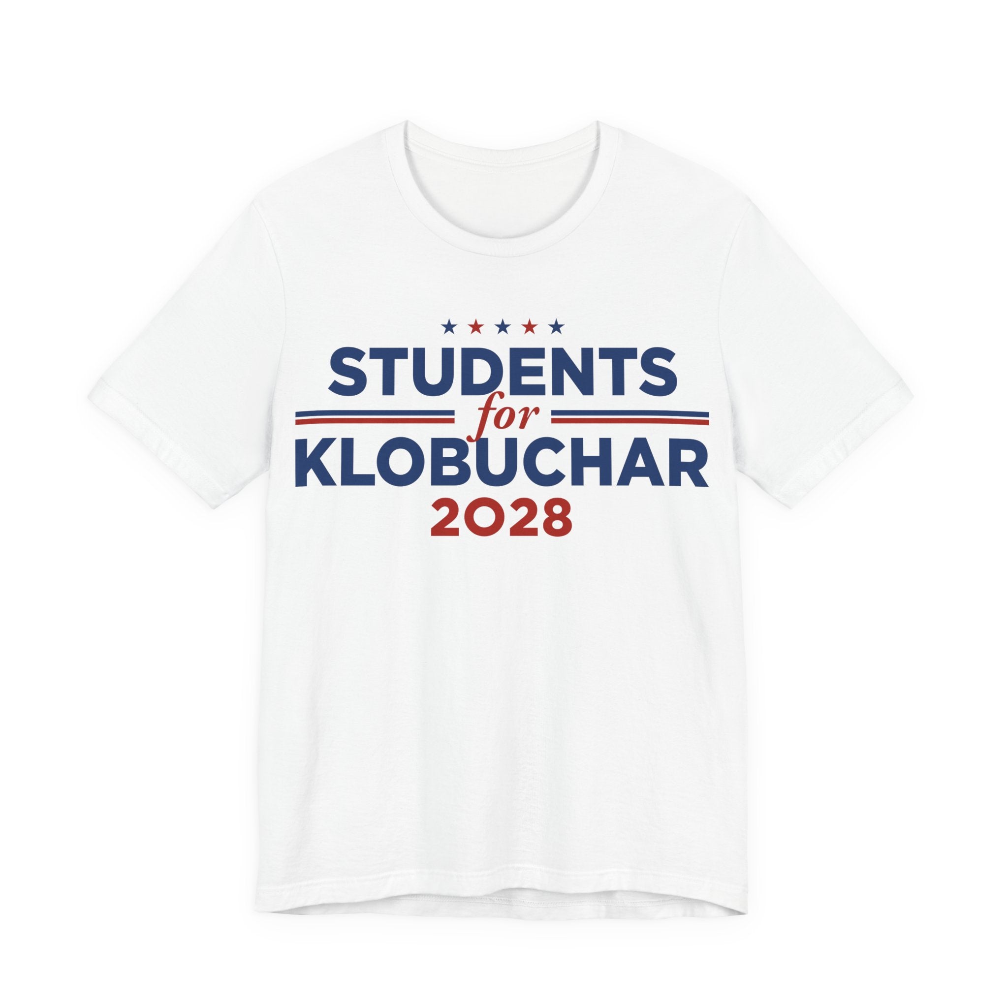 Students for Amy Klobuchar for President Campaign T-Shirt 2028