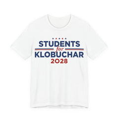 Students for Amy Klobuchar for President Campaign T-Shirt 2028