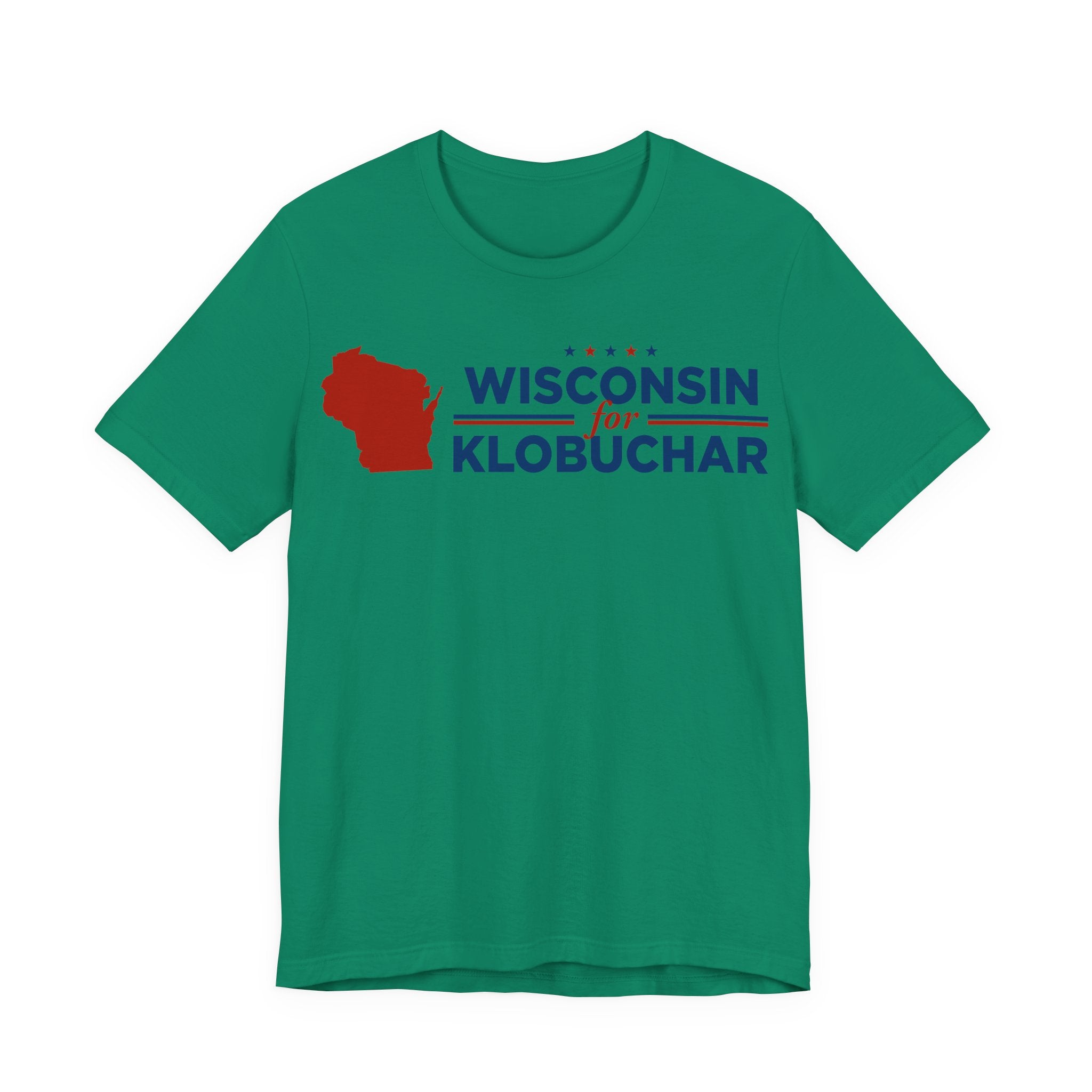 Wisconsin for Amy Klobuchar for President Campaign T-Shirt 2028