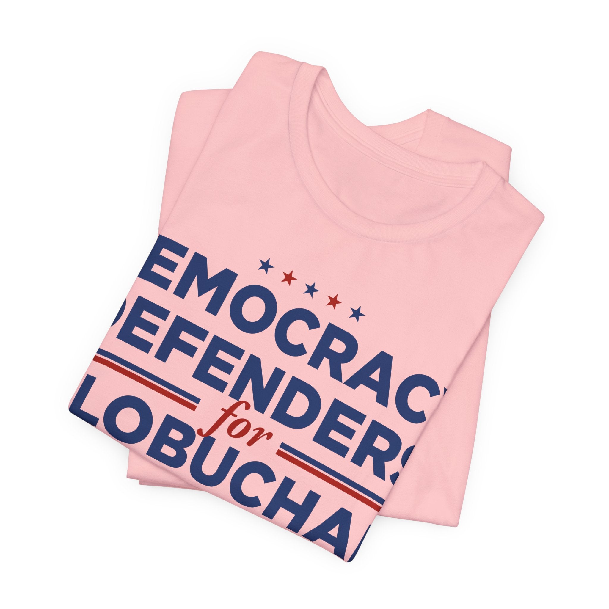 Democracy Defenders for Klobuchar 2028 T-Shirt | Bella+Canvas 3001 Political Graphic Tee