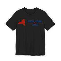 New York for AOC for President Campaign T-Shirt 2028