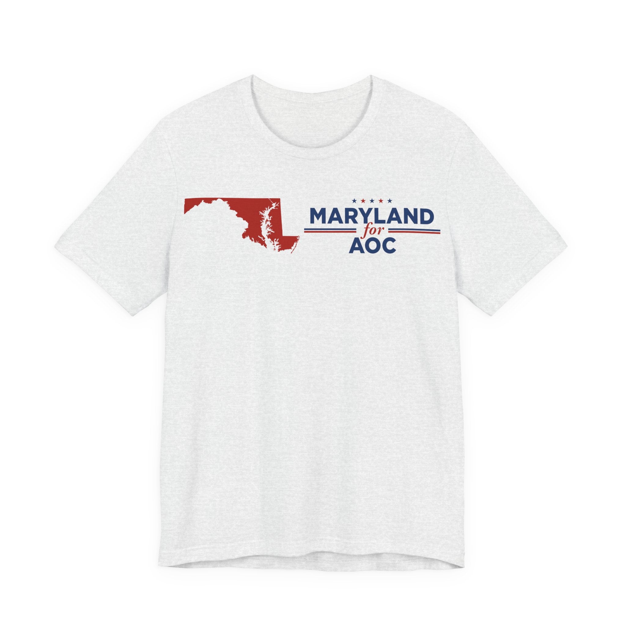 Maryland for AOC for President Campaign T-Shirt 2028