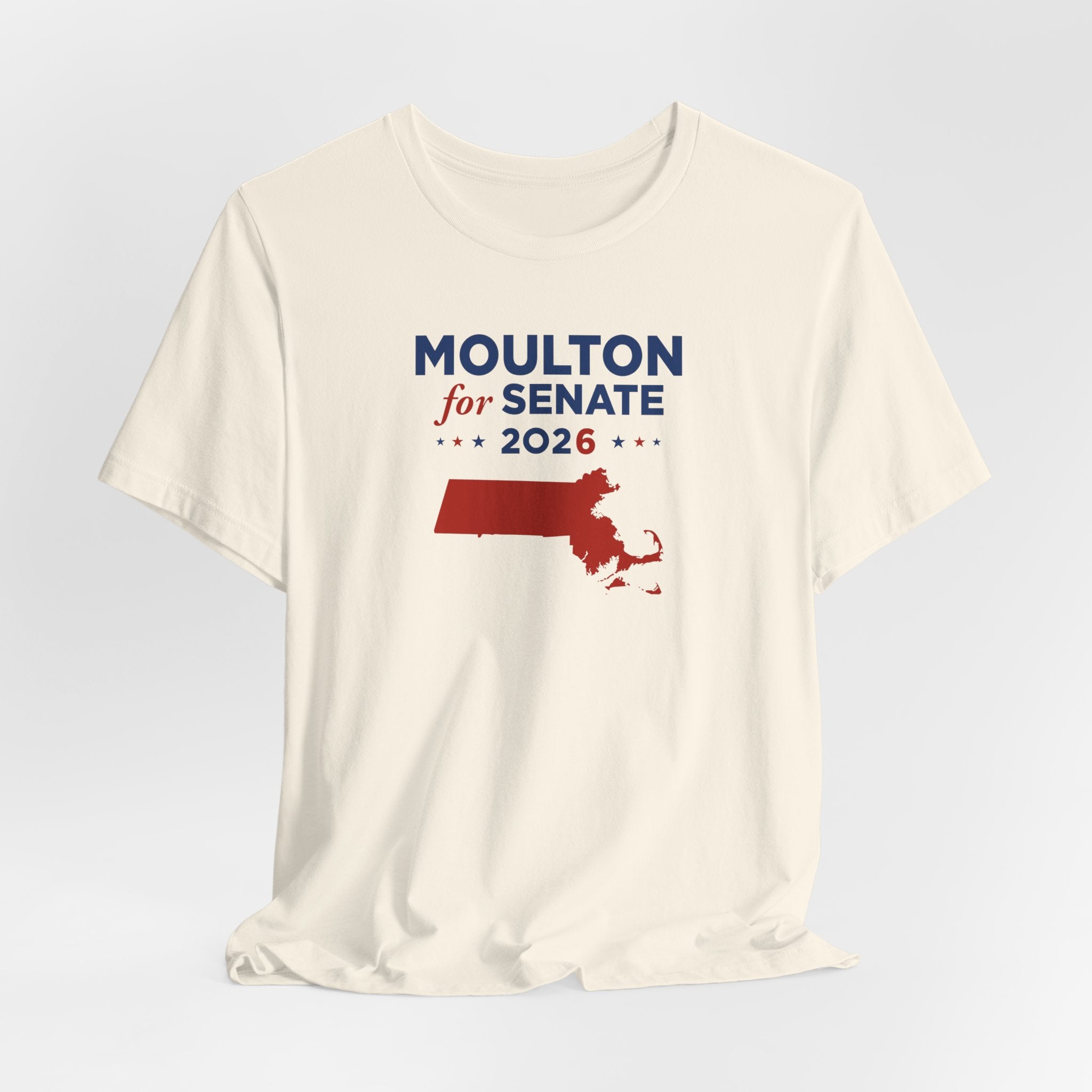 Seth Moulton for Massachusetts Senate Campaign T-Shirt 2026