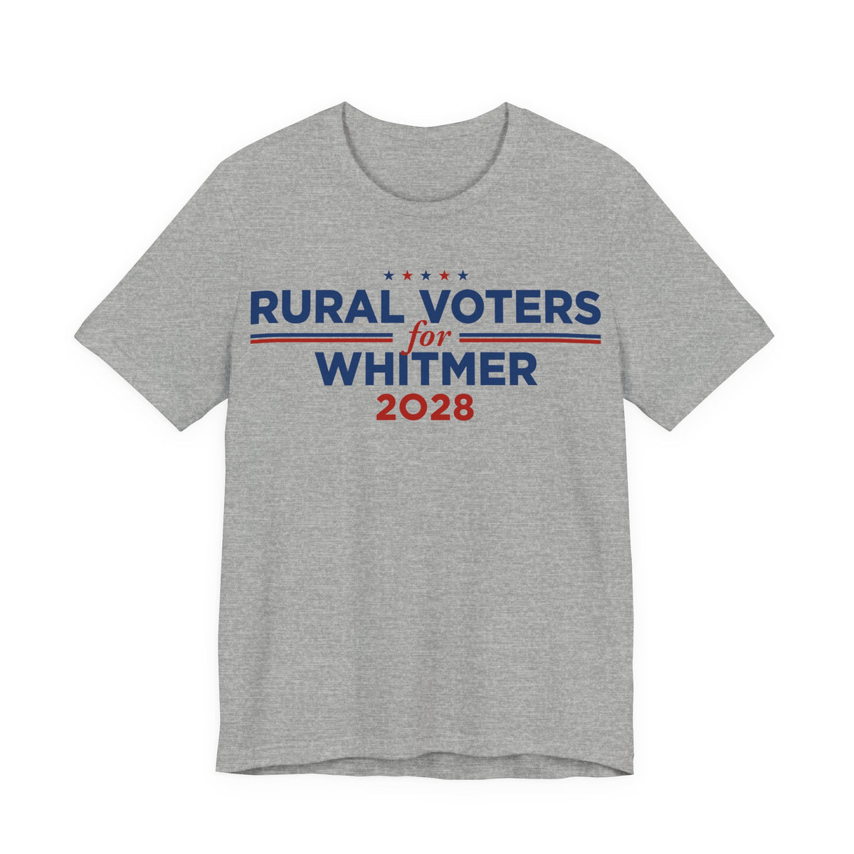 Rural Voters for Gretchen Whitmer for President Campaign T-Shirt 2028