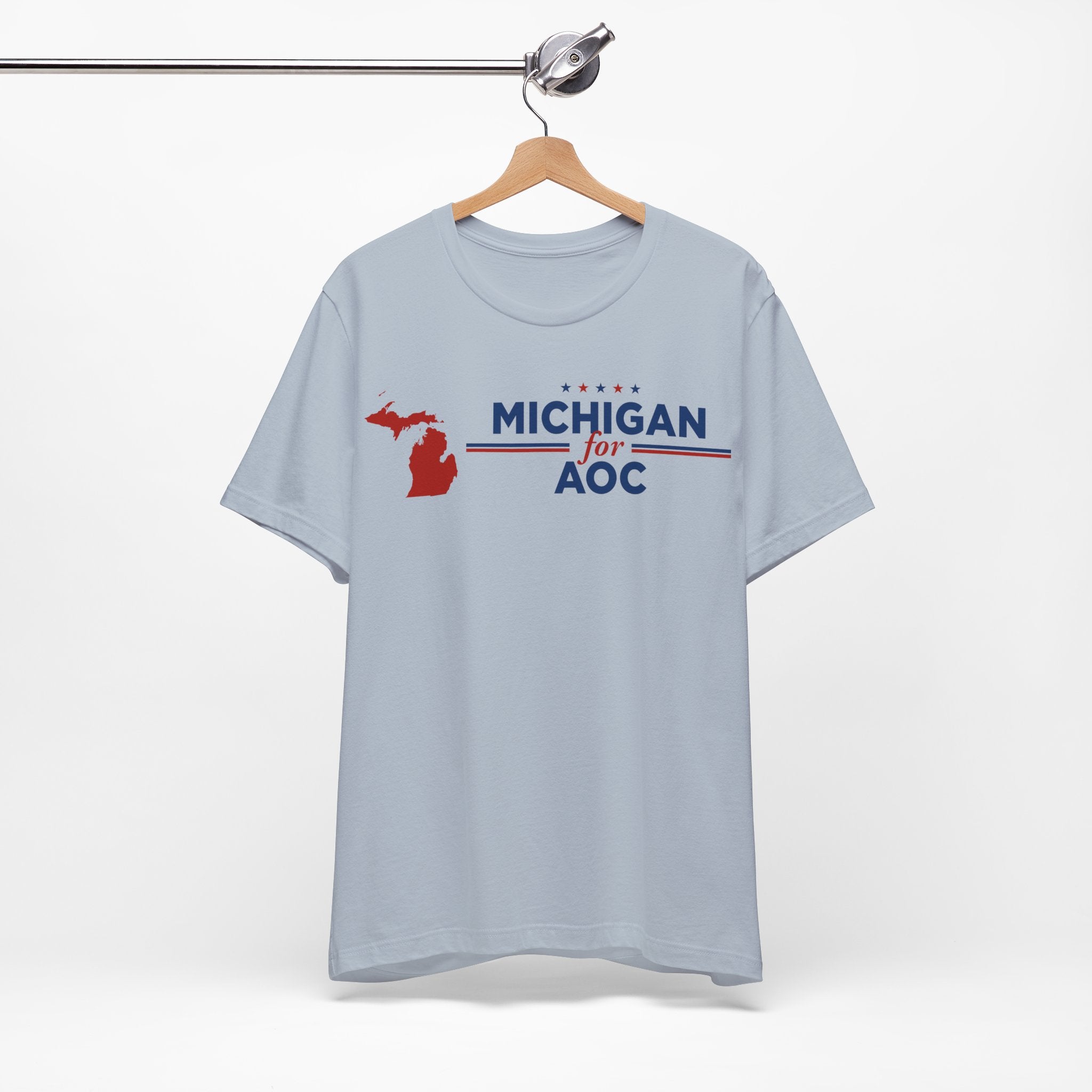 Michigan for AOC for President Campaign T-Shirt 2028