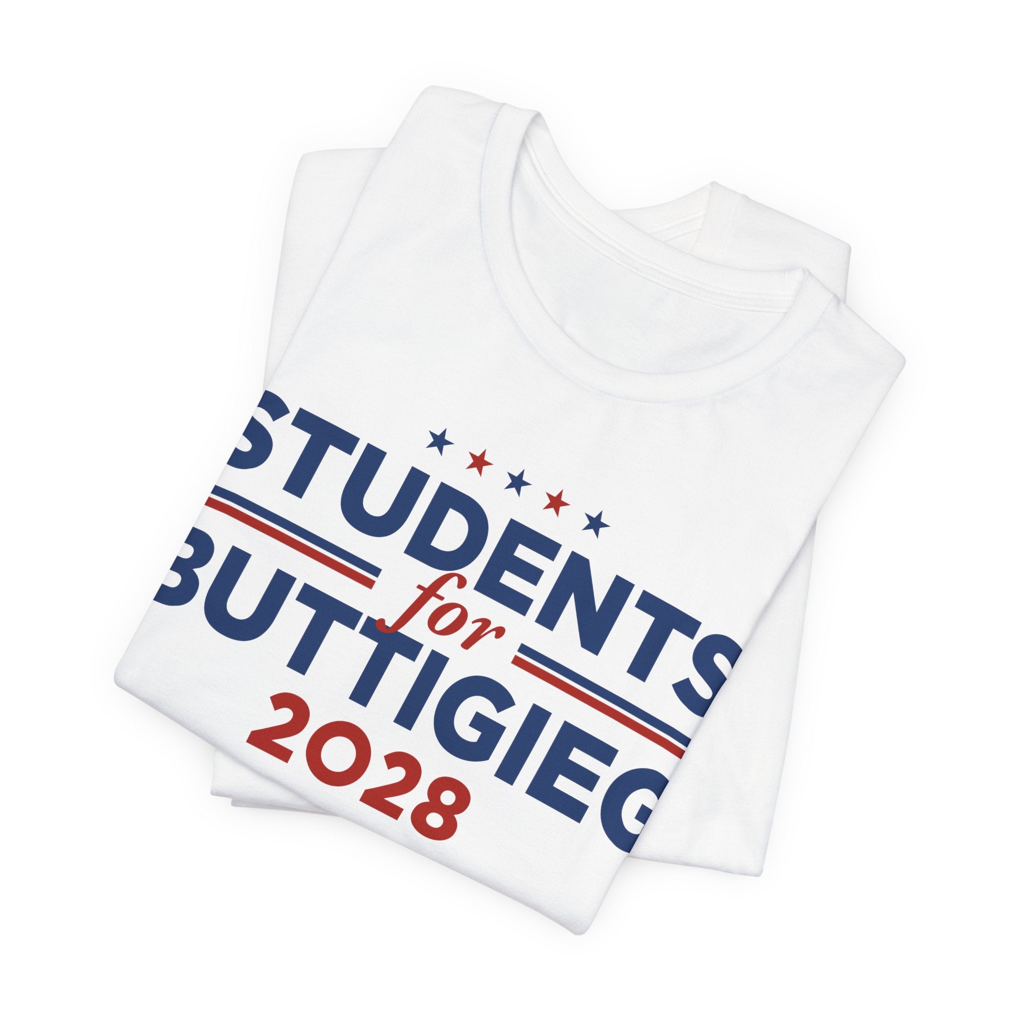 Students for Pete Buttigieg for President Campaign T-Shirt 2028