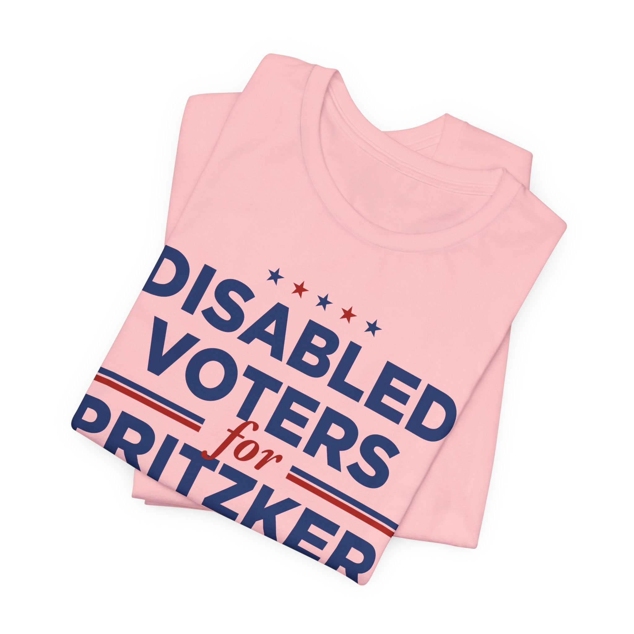 Disabled Voters for J.B. Pritzker for President Campaign T-Shirt 2028