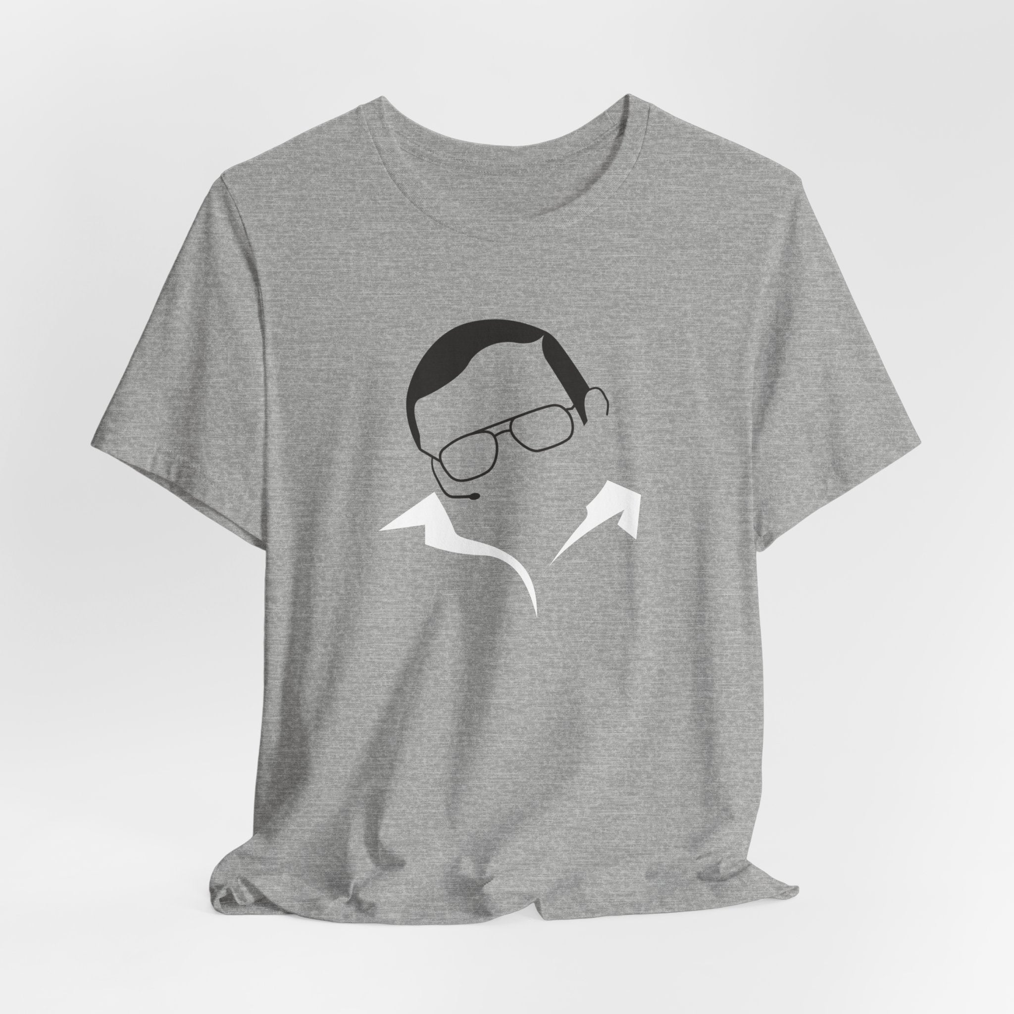 Theoretical Physicist Cosmologist Stephen HawkingUnisex Jersey Short Sleeve T-Shirt - Science Enthusiast