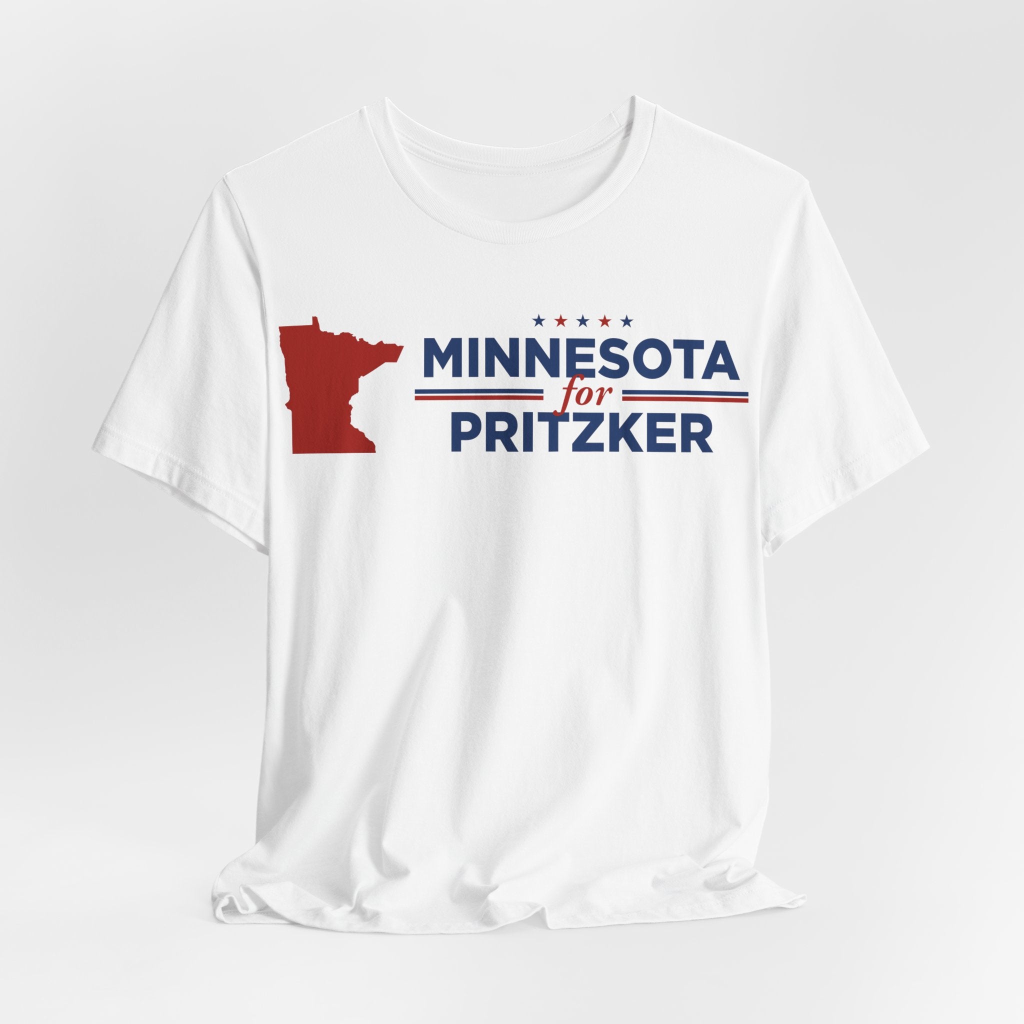 Minnesota for J.B. Pritzker for President Campaign T-Shirt 2028