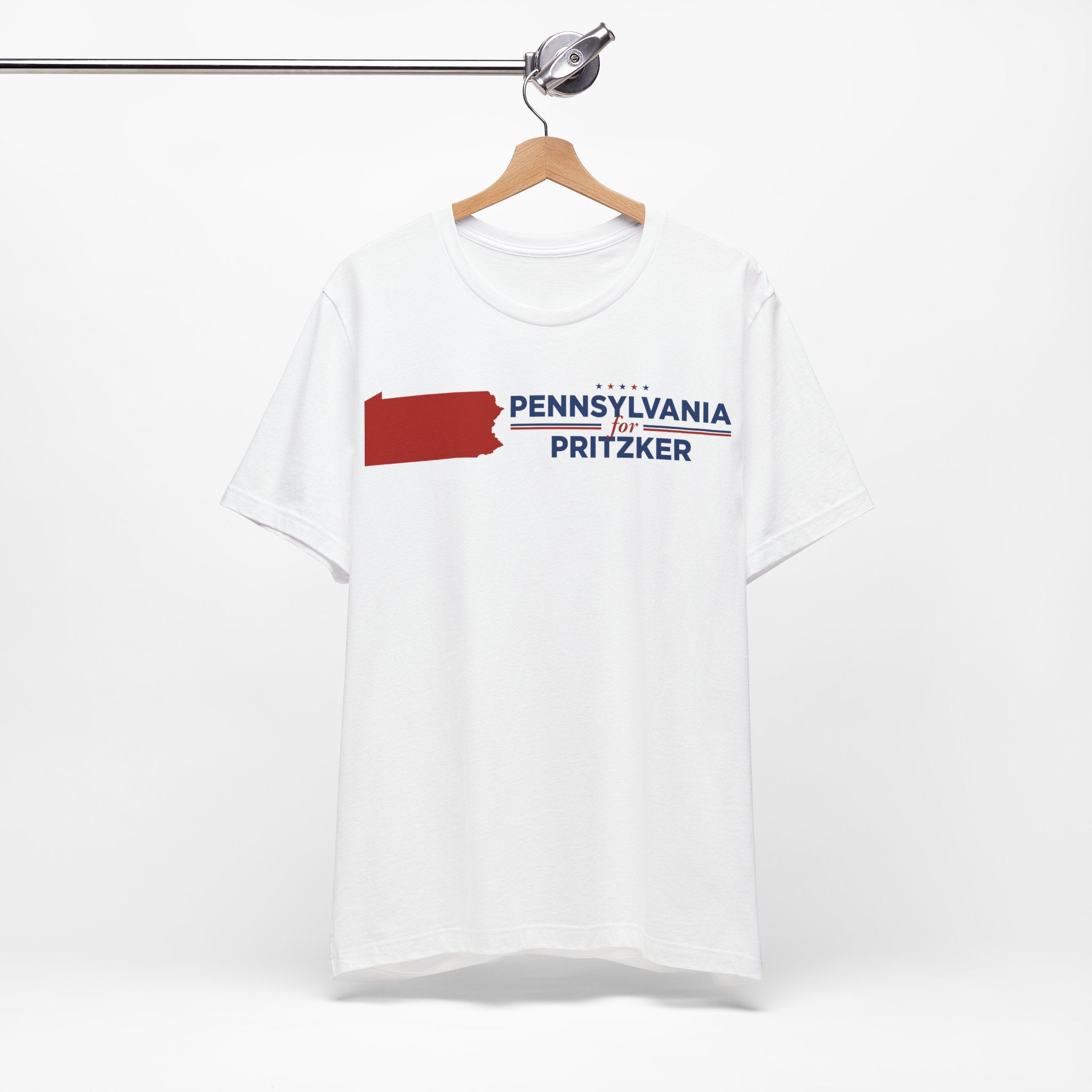 Pennsylvania for J.B. Pritzker for President Campaign T-Shirt 2028