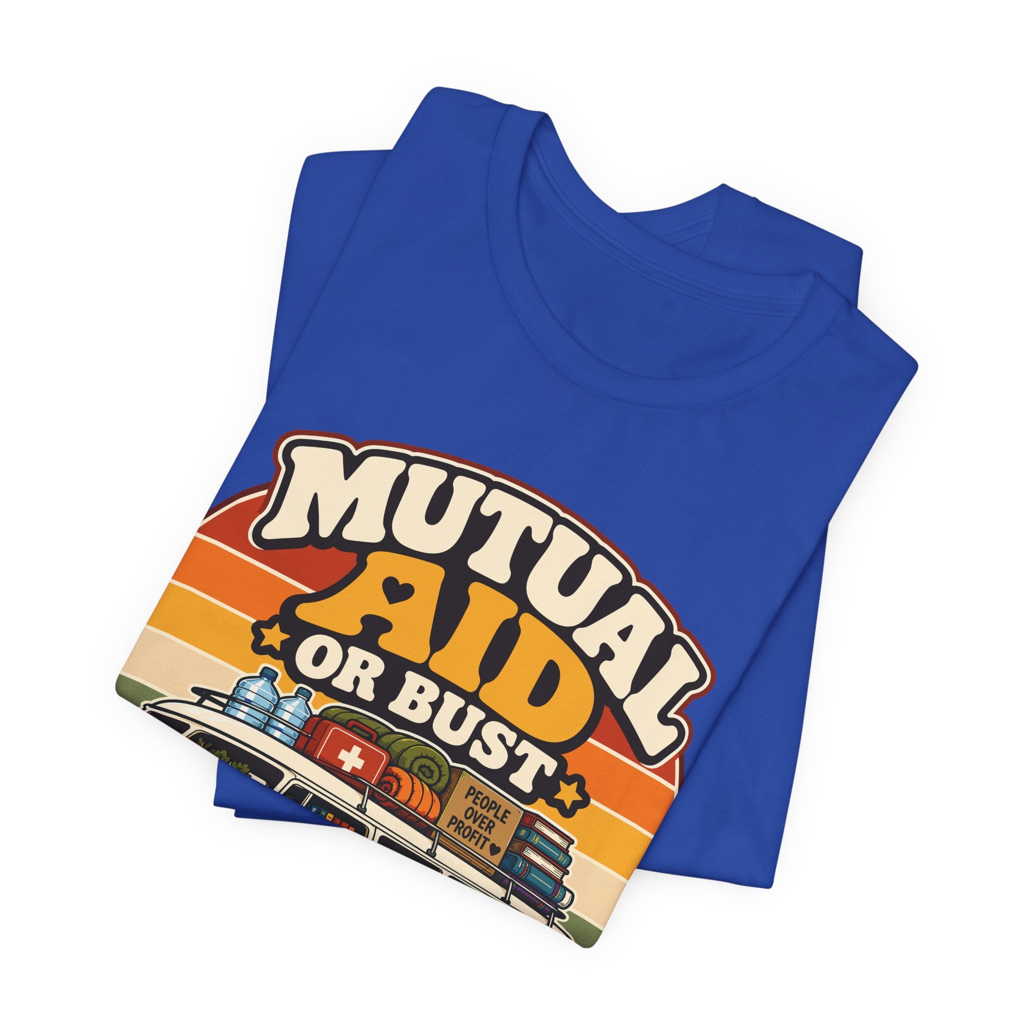 Community Care Caravan T-Shirt | Mutual Aid Progressive Graphic Tee