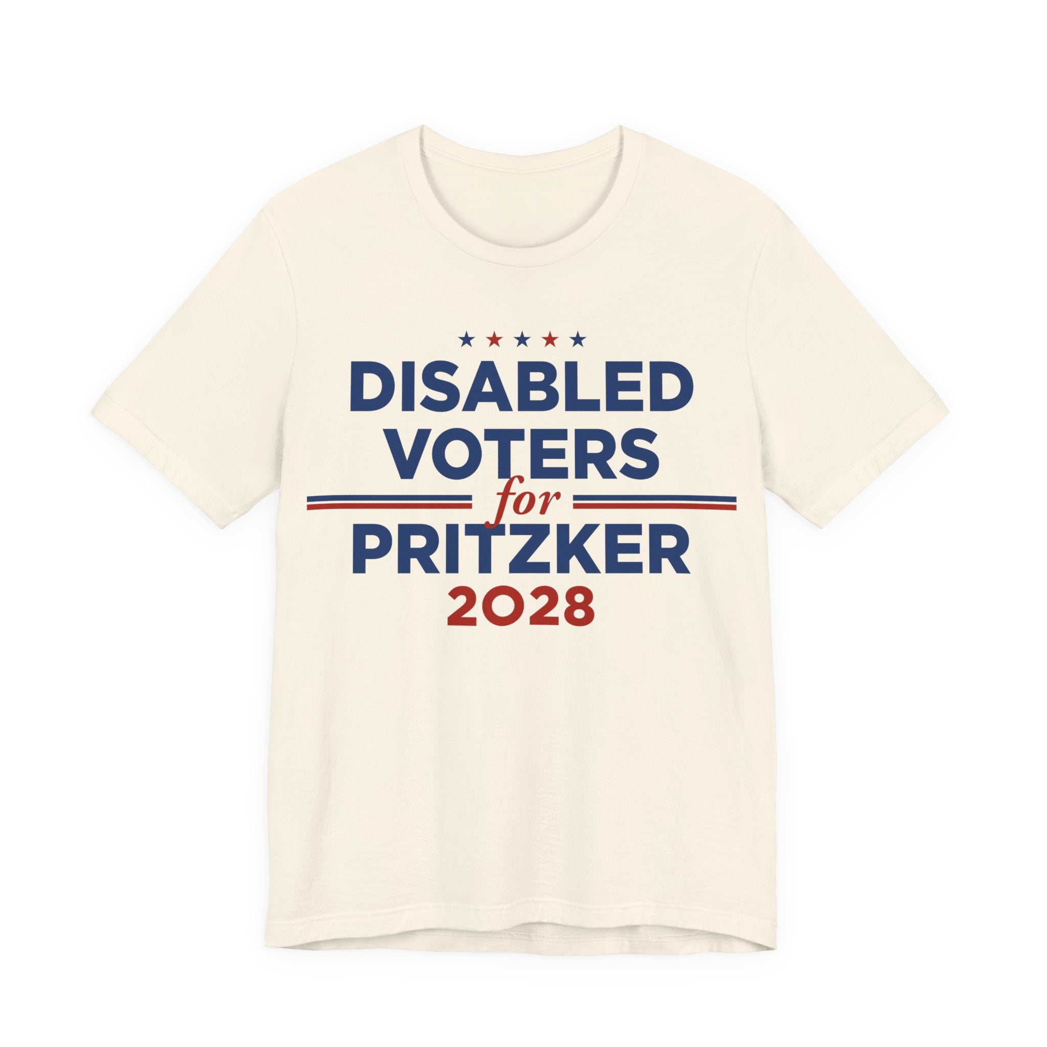 Disabled Voters for J.B. Pritzker for President Campaign T-Shirt 2028