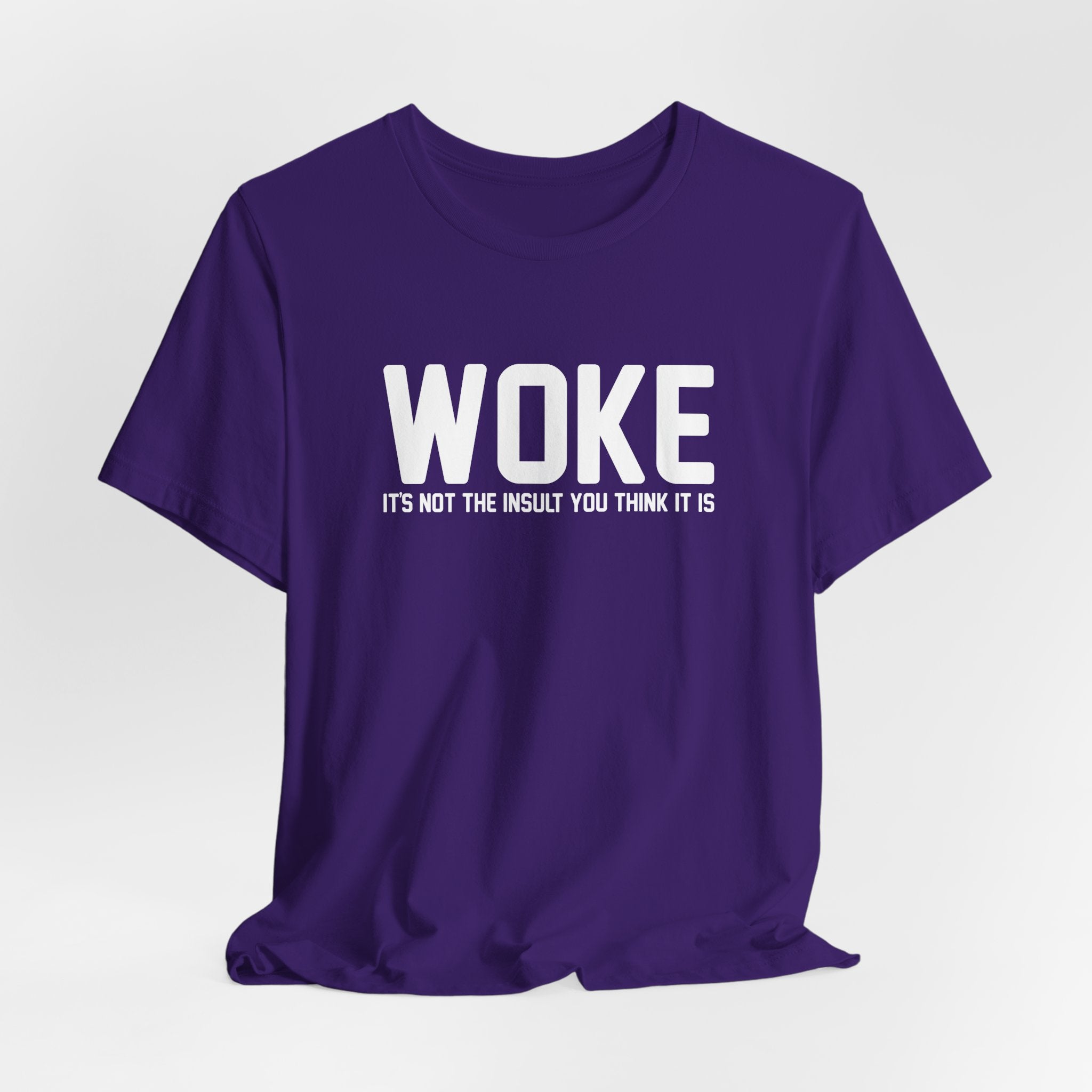 Woke is Not the Insult You Think it is Unisex T-Shirt - Progressive Informed Tee - Social Justice - Equality and Equity