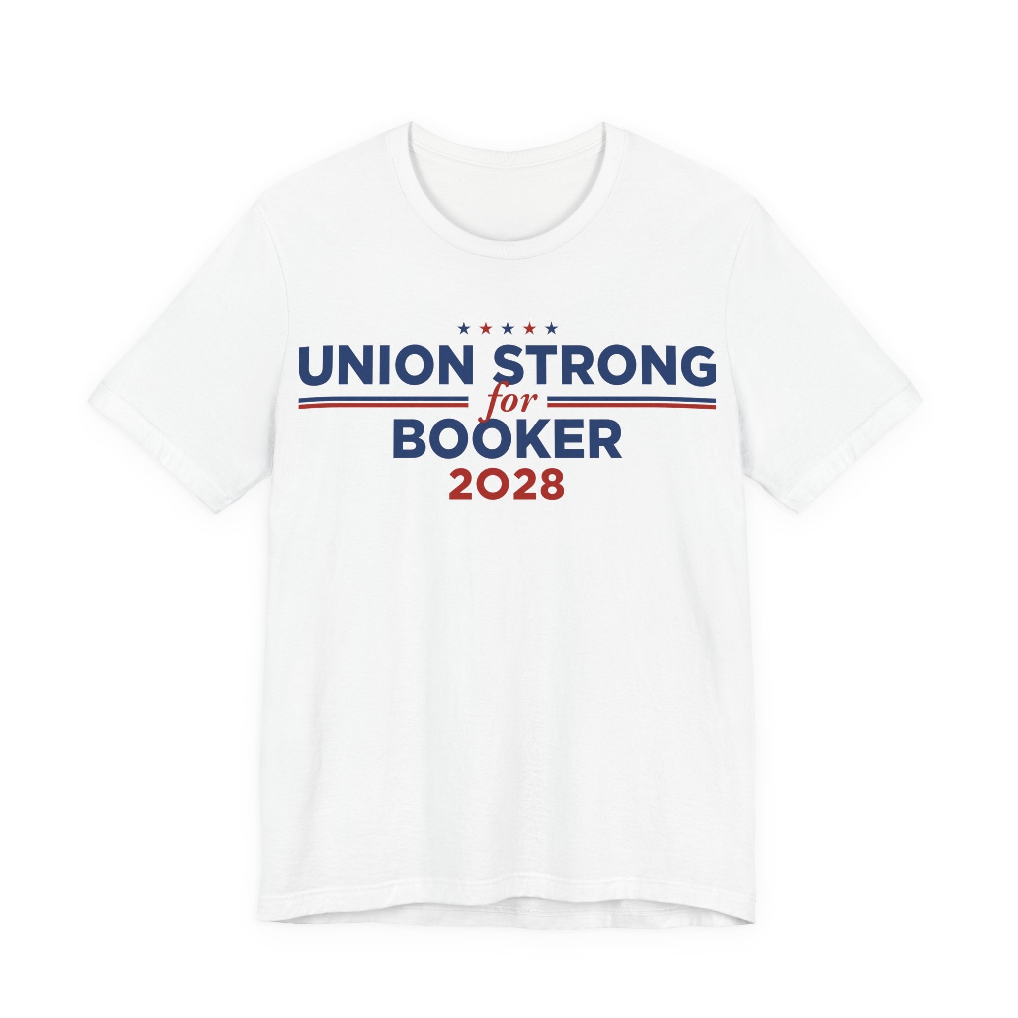 Union Strong Cory Booker for President Campaign T-Shirt 2028