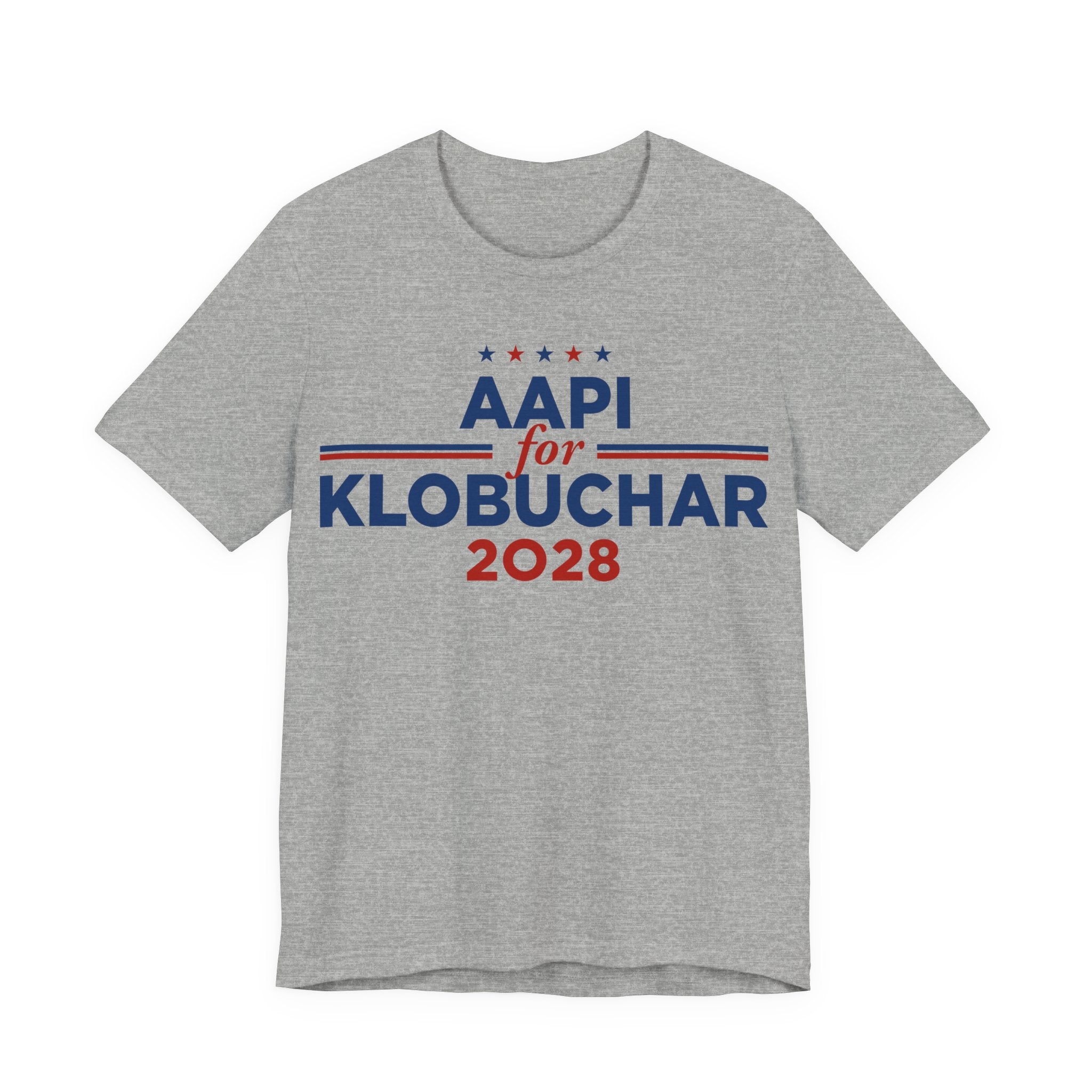 AAPI Asian American and Pacific Islander for Amy Klobuchar Campaign T-Shirt for President 2028