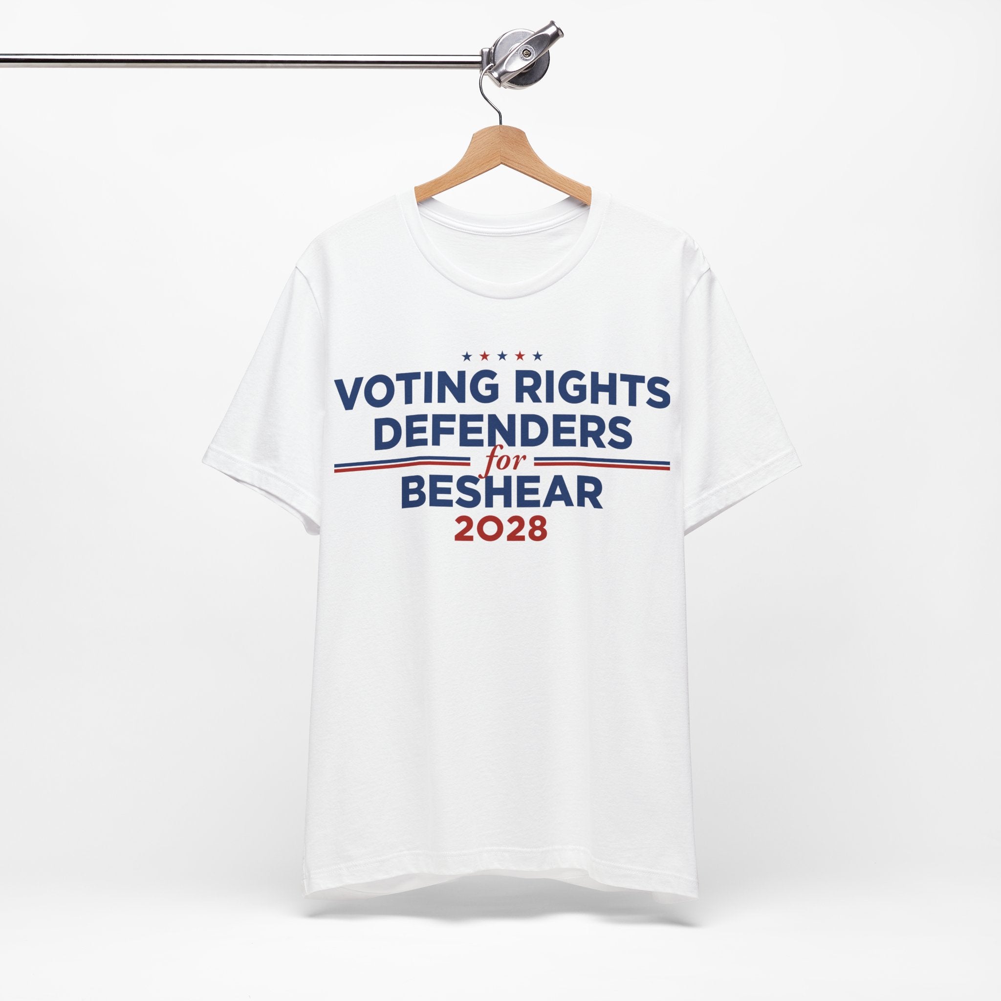 Voting Rights Defenders for Andy Beshear for President Campaign T-Shirt 2028