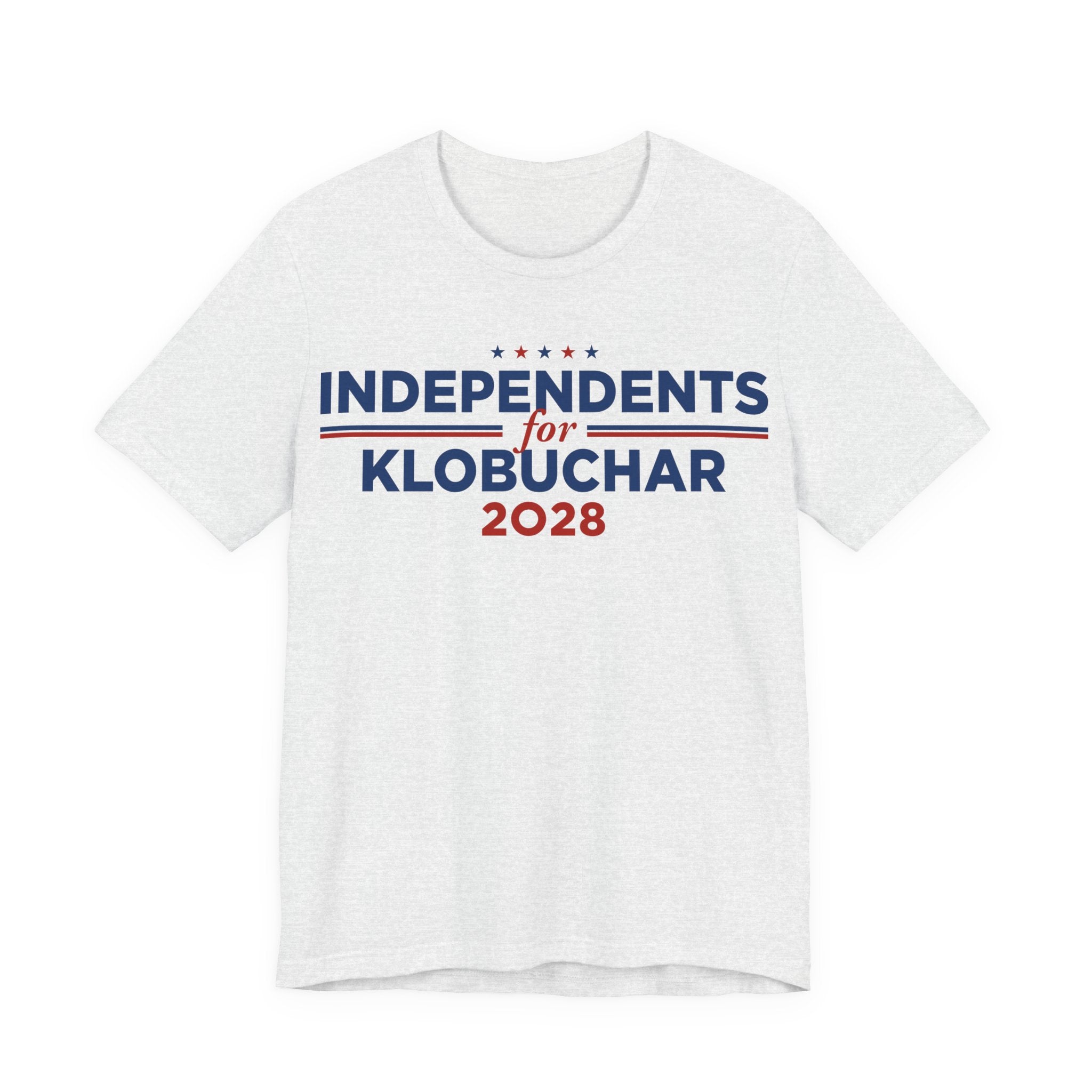 Independents for Amy Klobuchar for President Campaign T-Shirt 2028
