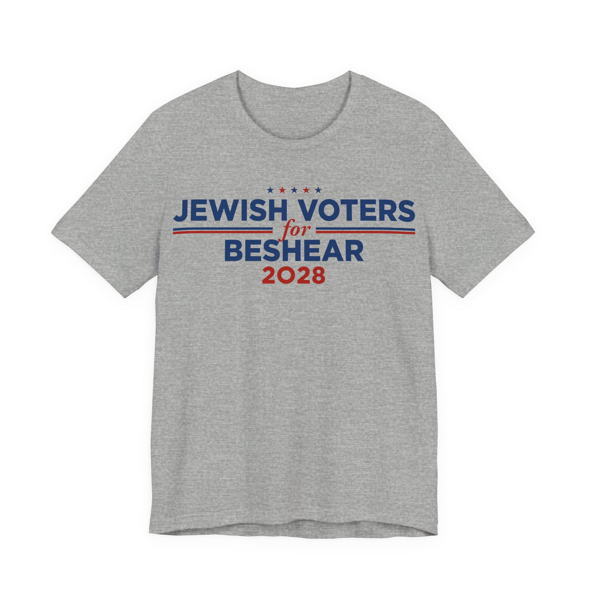 Jewish Voters for Andy Beshear for President Campaign T-Shirt 2028