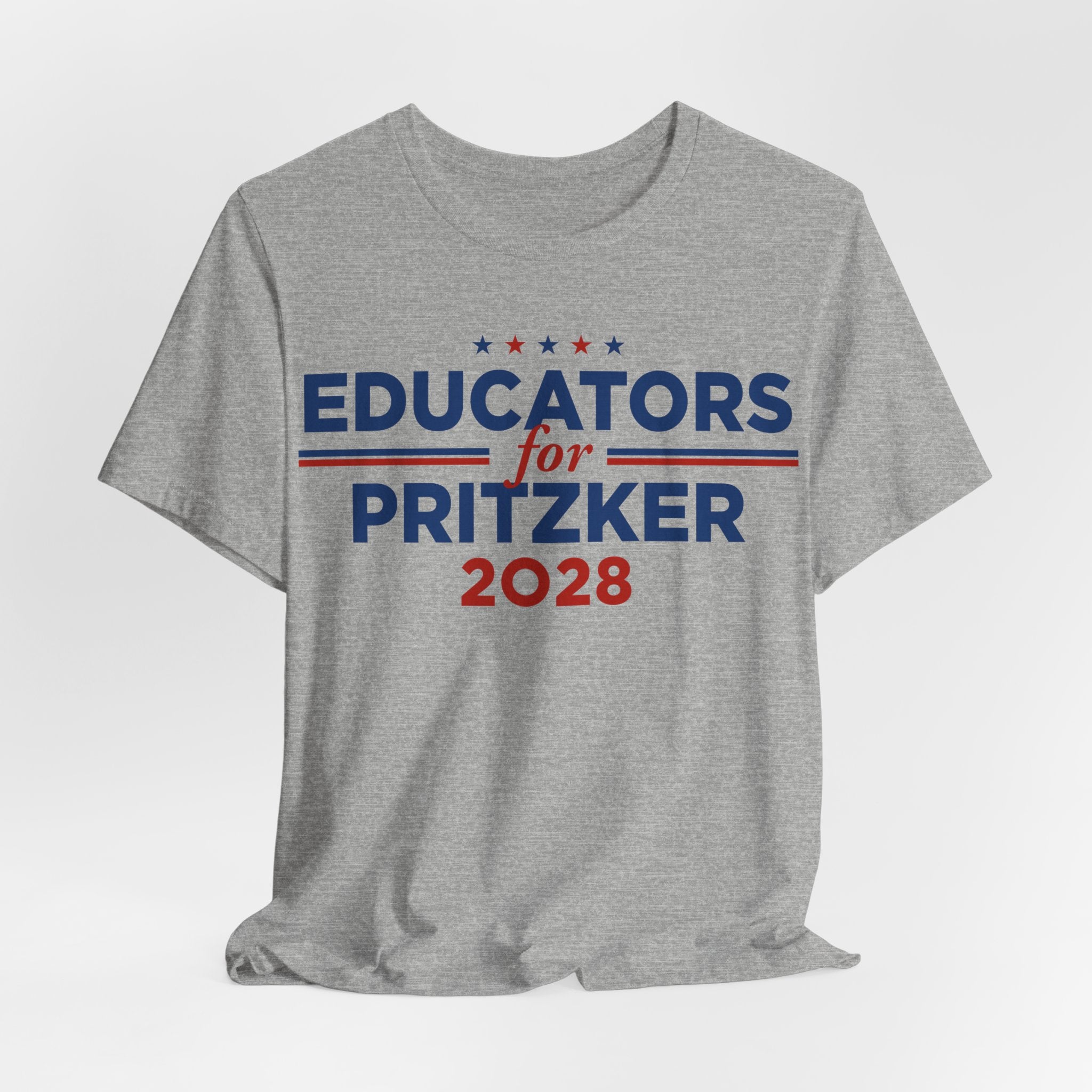 Educators for J.B. Pritzker for President Campaign T-Shirt 2028