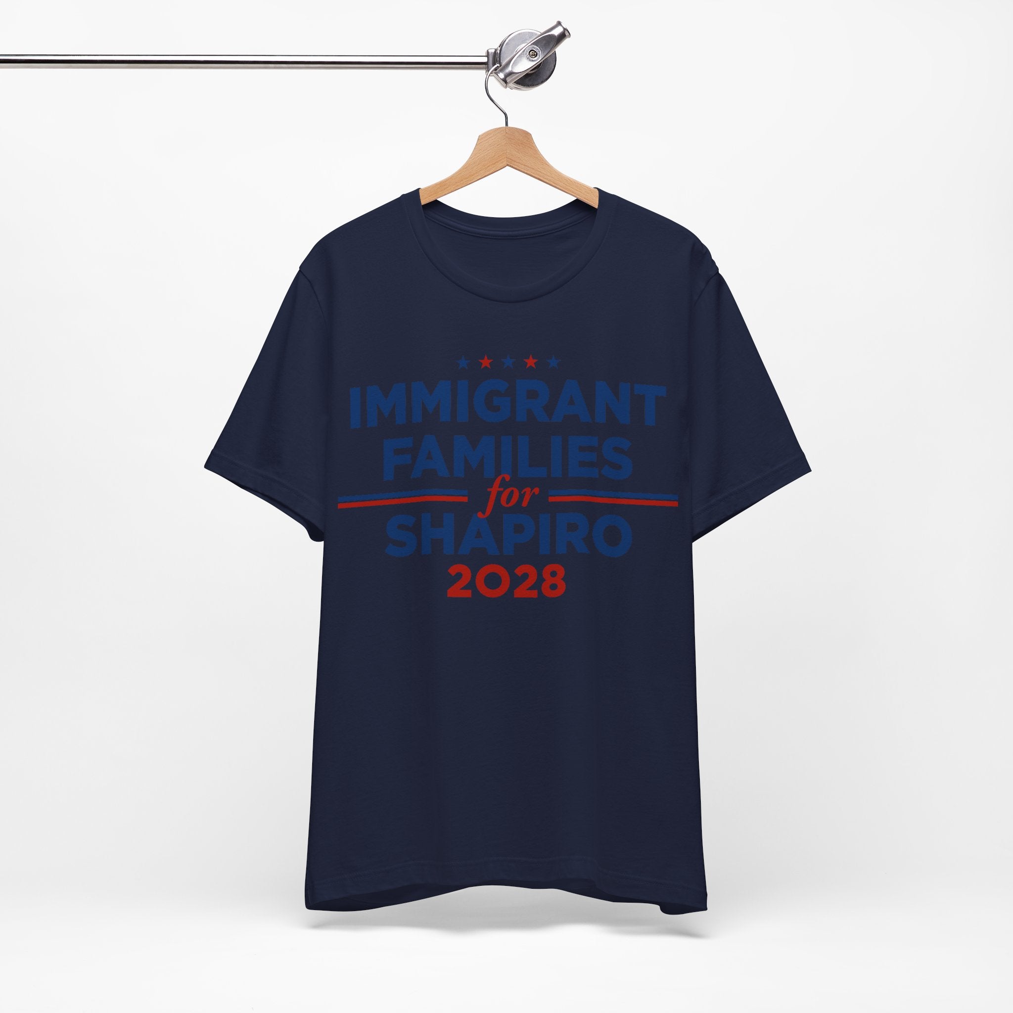 Immigrant Families for Josh Shapiro for President Campaign T-Shirt 2028