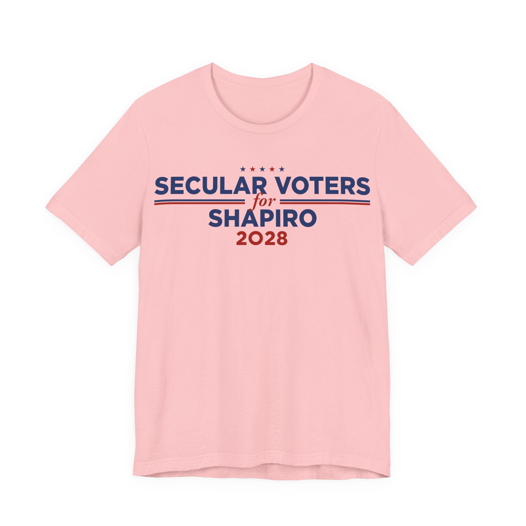 Secular Voters for Josh Shapiro for President Campaign T-Shirt 2028