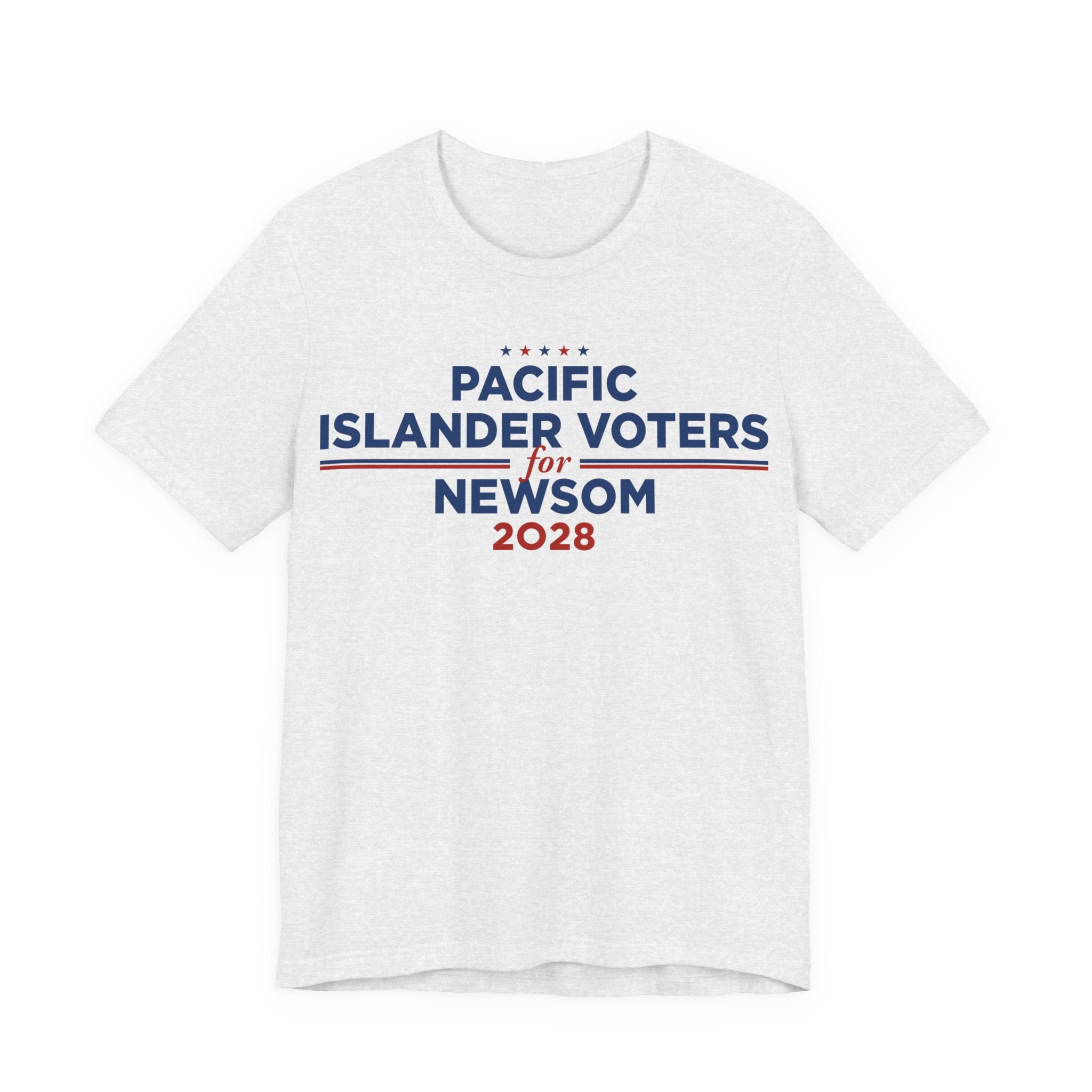 Pacific Islander Voters for Gavin Newsom for President Campaign T-Shirt 2028