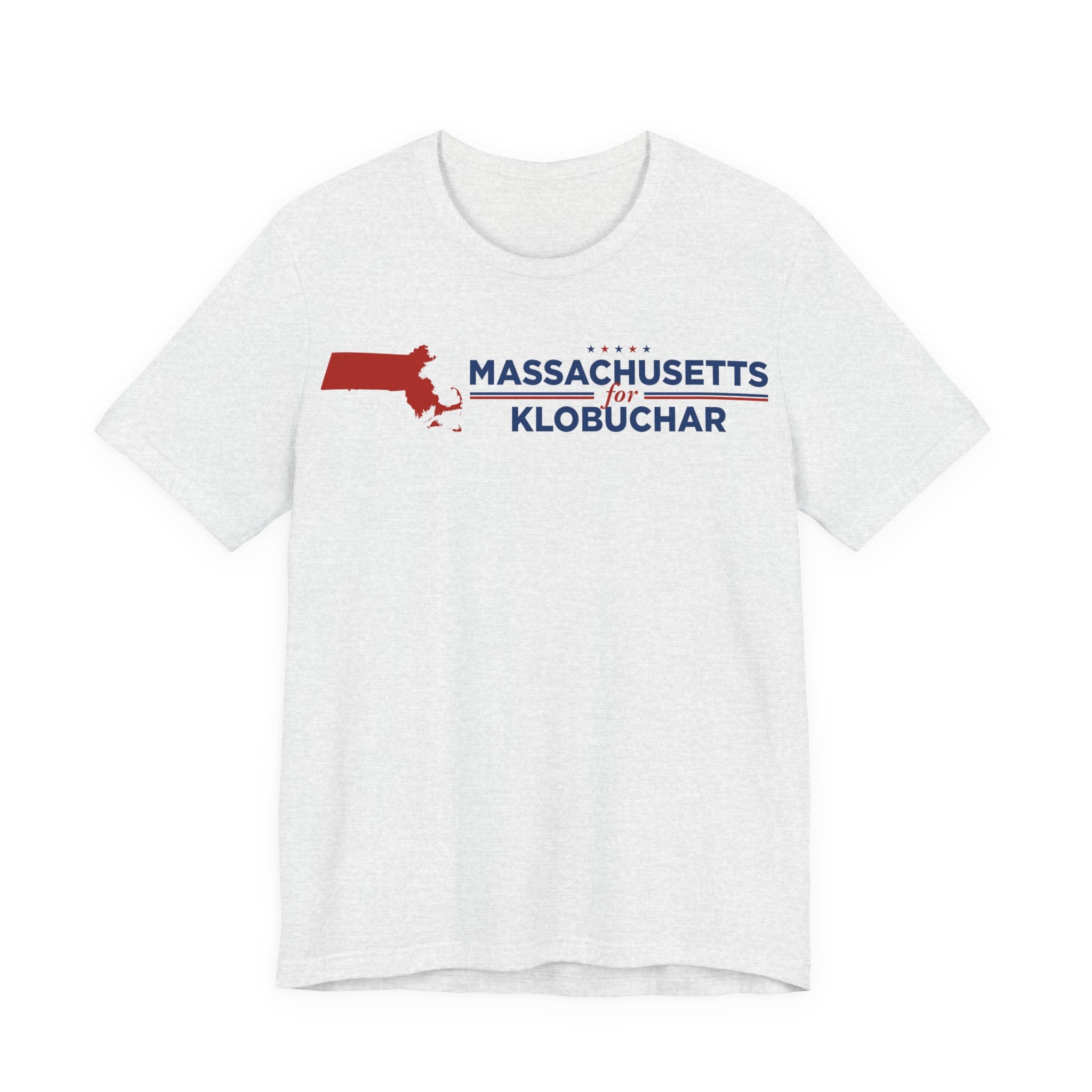 Massachusetts for Amy Klobuchar for President Campaign T-Shirt 2028