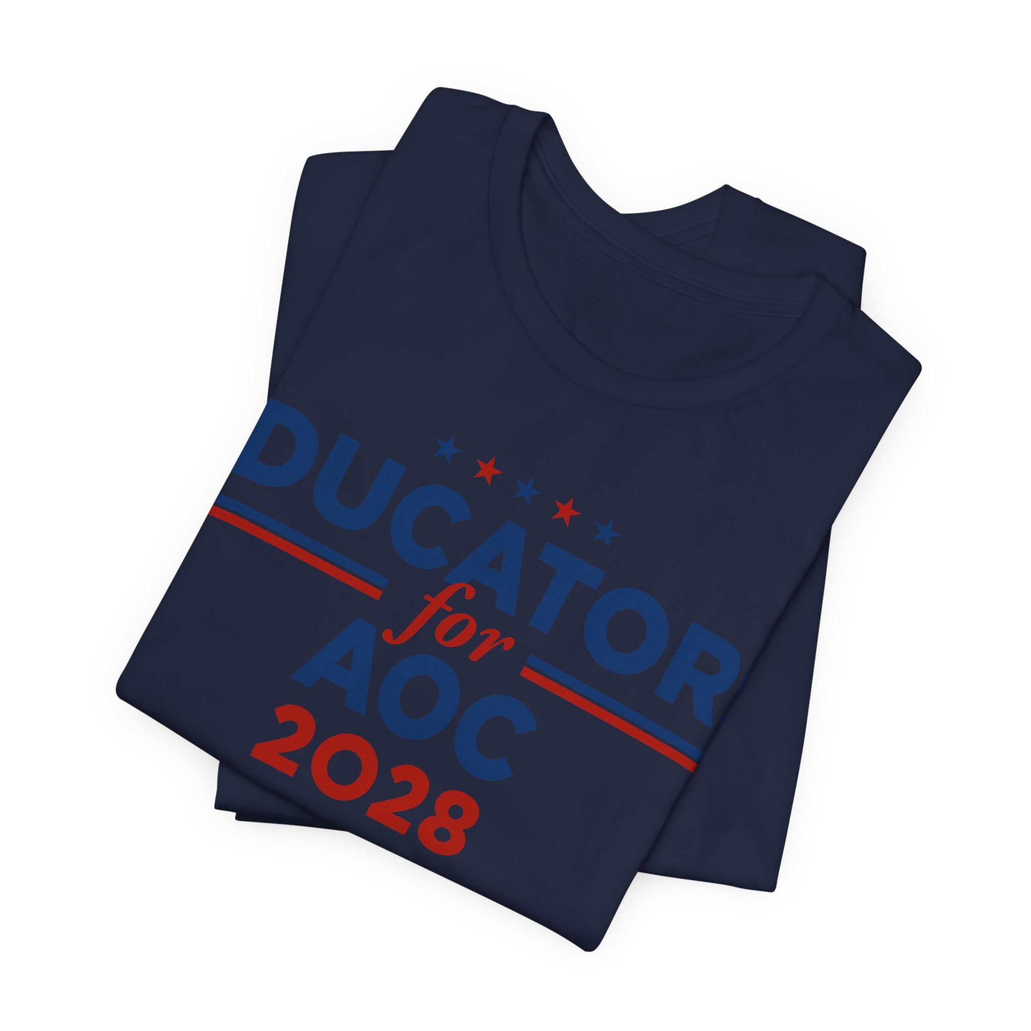 Educators for AOC for President Campaign T-Shirt 2028