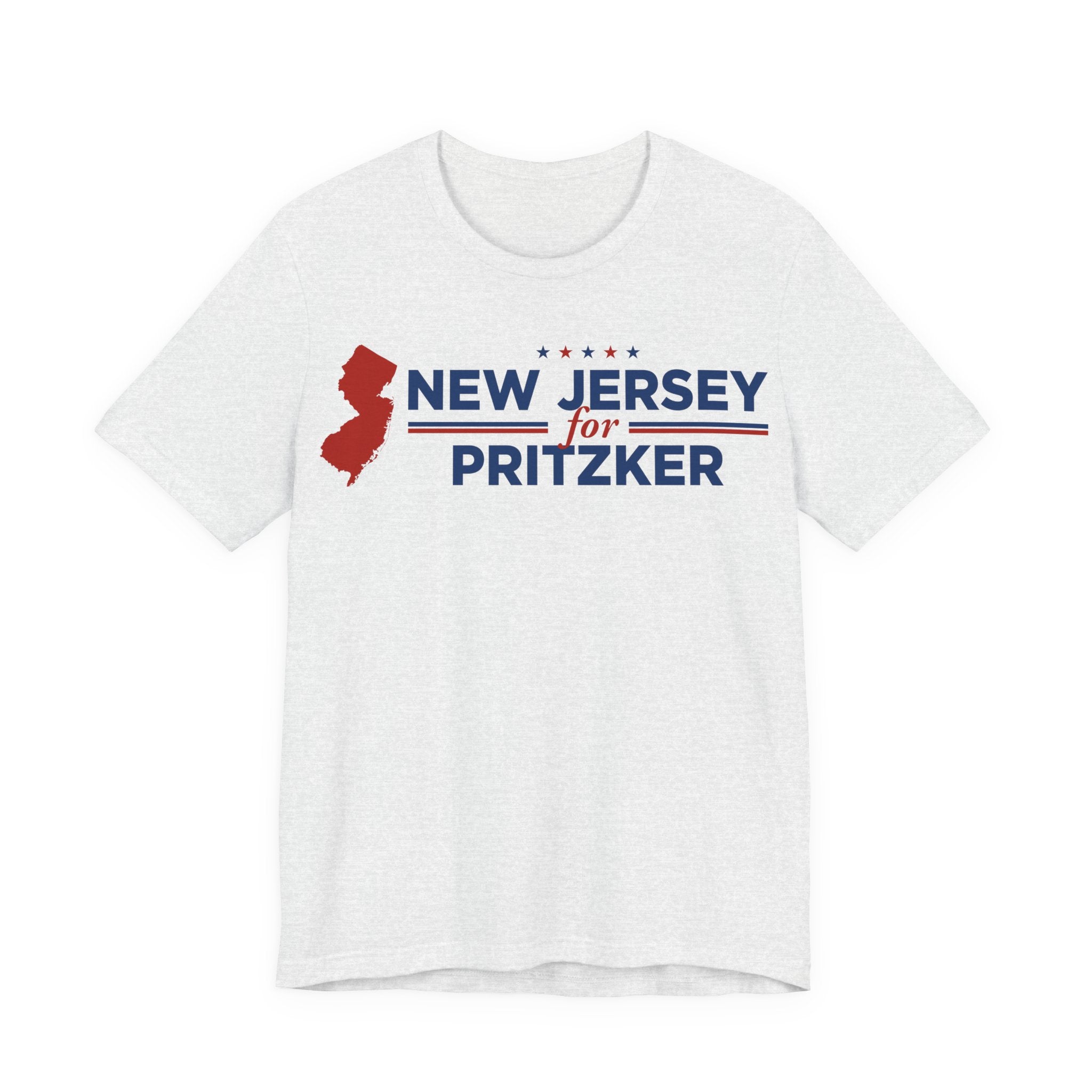 New Jersey for J.B. Pritzker for President Campaign T-Shirt 2028